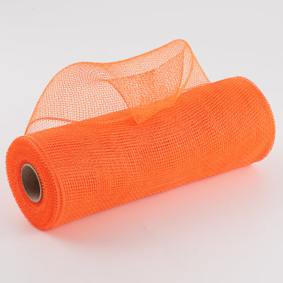 10" Poly Deco Mesh: Orange