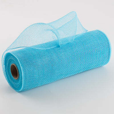 10" Poly Deco Mesh: Turquoise