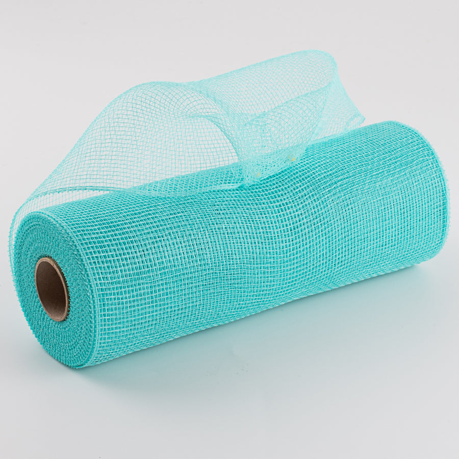 10" Poly Deco Mesh: Robin's Egg Blue