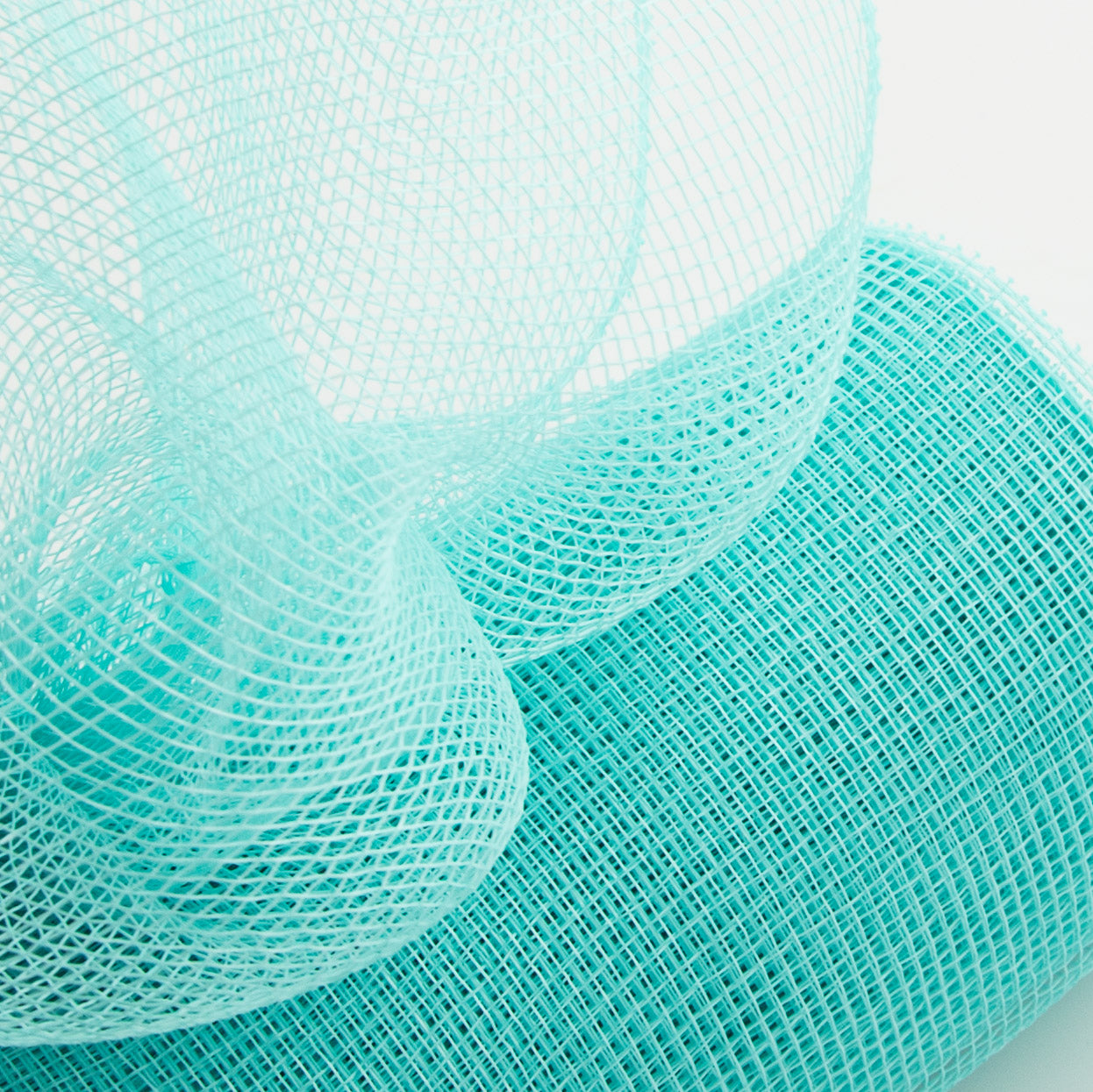 10" Poly Deco Mesh: Robin's Egg Blue