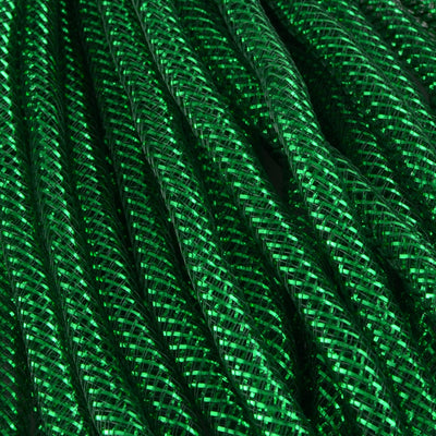 Deco Flex Tubing Ribbon: Metallic Green (30 Yards)