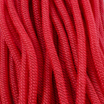Faux Jute Deco Flex Tubing Ribbon: Red (30 Yards)