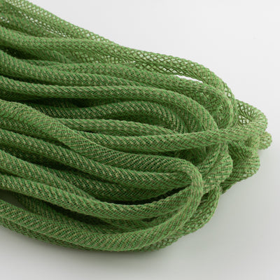Faux Jute Deco Flex Tubing Ribbon: Moss Green (30 Yards)