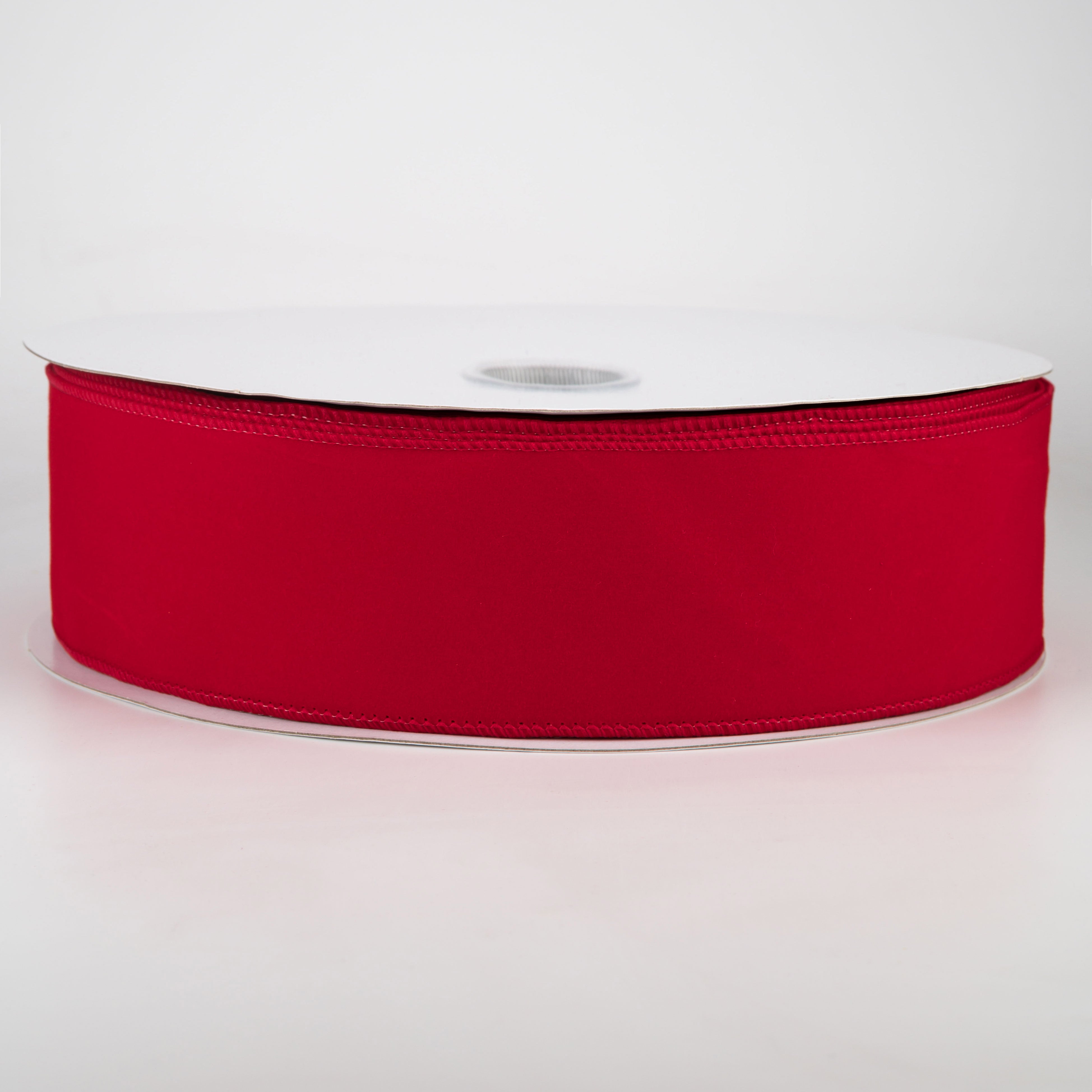 2.5" Red Velvet Ribbon (50 Yards)