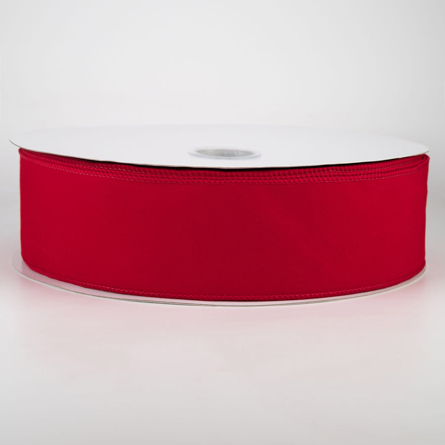 2.5" Red Velvet Ribbon (50 Yards)