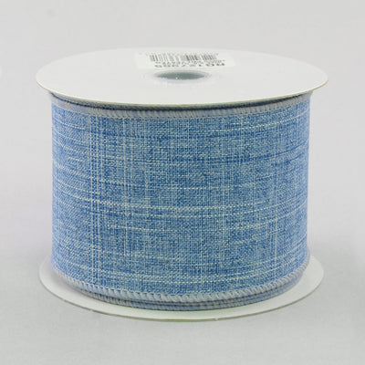 2.5" Royal Canvas Ribbon: Denim Blue (10 Yards)