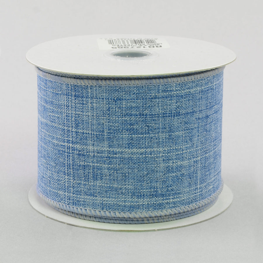 2.5" Royal Canvas Ribbon: Denim Blue (10 Yards)
