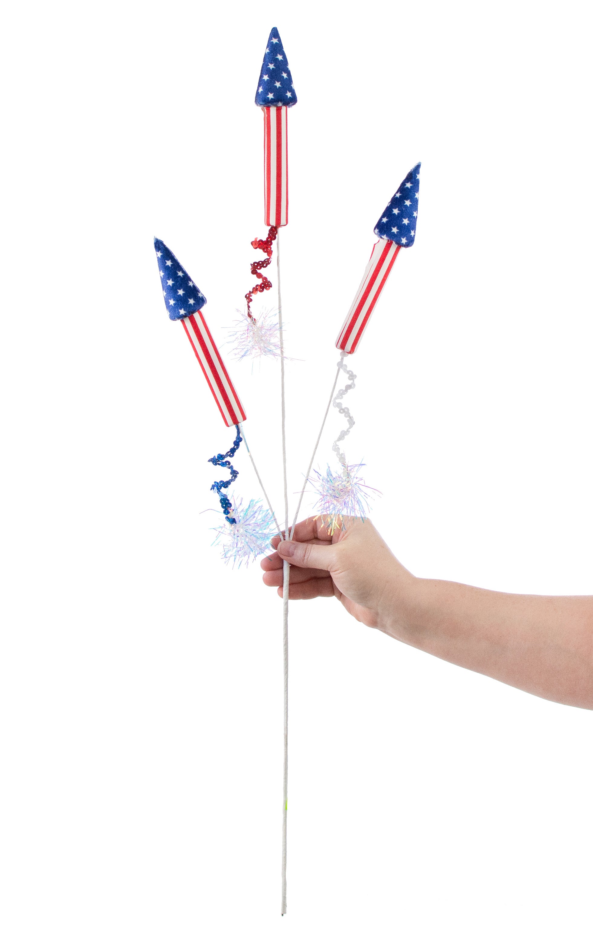31" Rocket Spray: Red, White, Blue detail photo 3