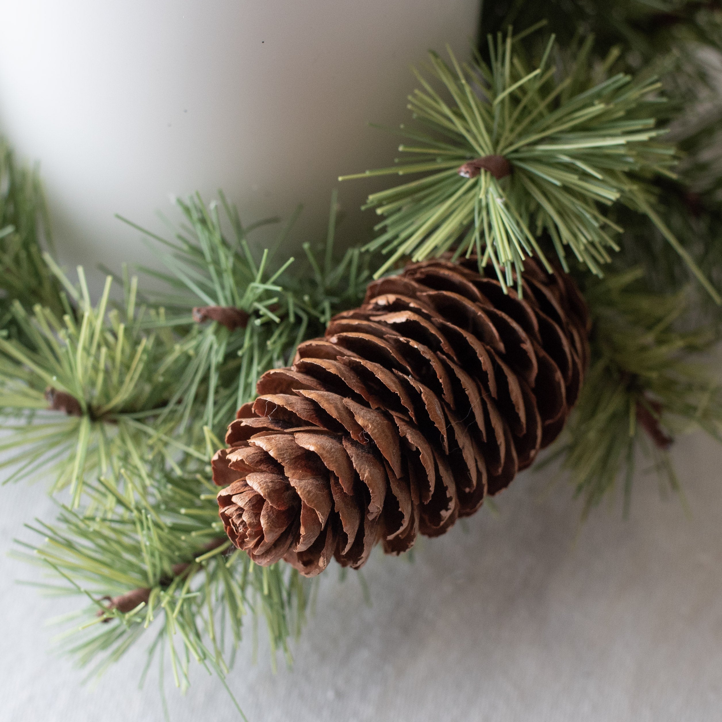 10" Rocky Pine Candle Ring detail photo 3