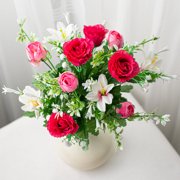 rose-lily-bush-pink-