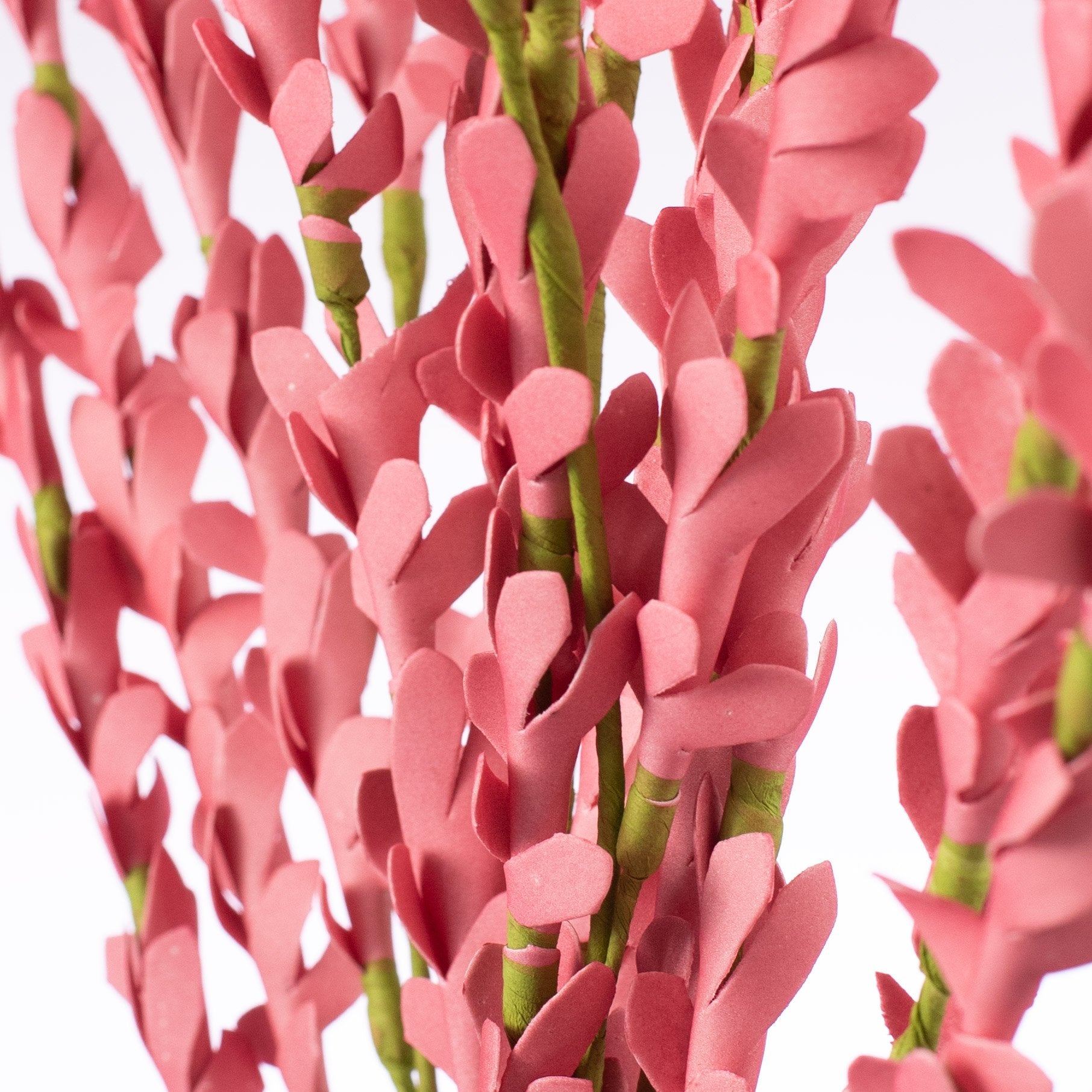47" Rose Pink Foam Leaf Spray detail photo 3