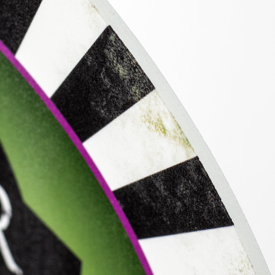 8.5" Round Waterproof Sign: Never Trust the Living detail photo 3