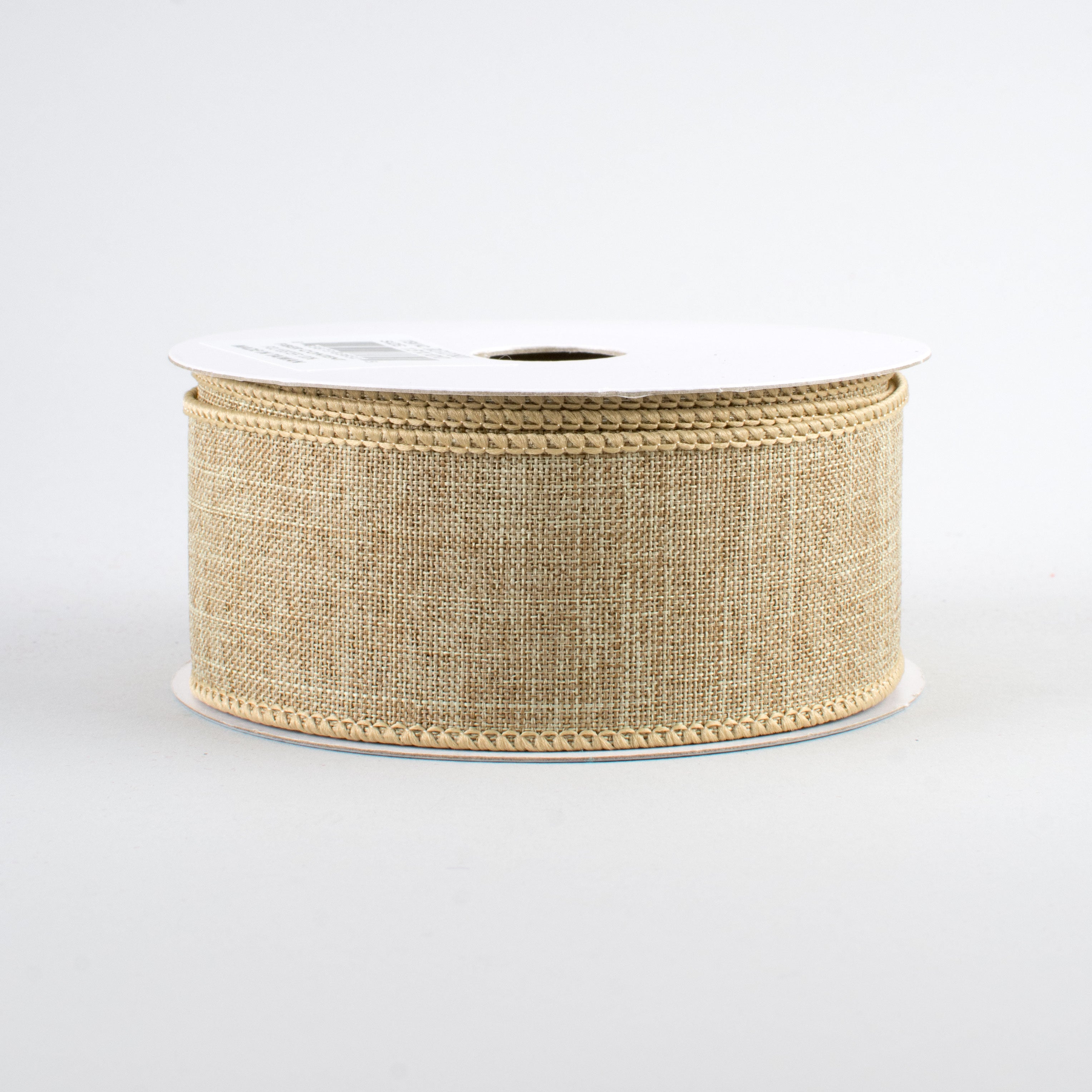 1.5" Royal Canvas Ribbon: Beige (10 Yards)