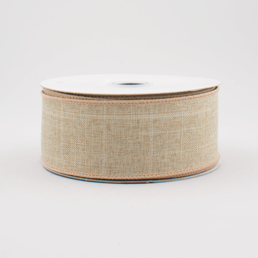 1.5" Royal Canvas Ribbon: Buff (10 Yards)