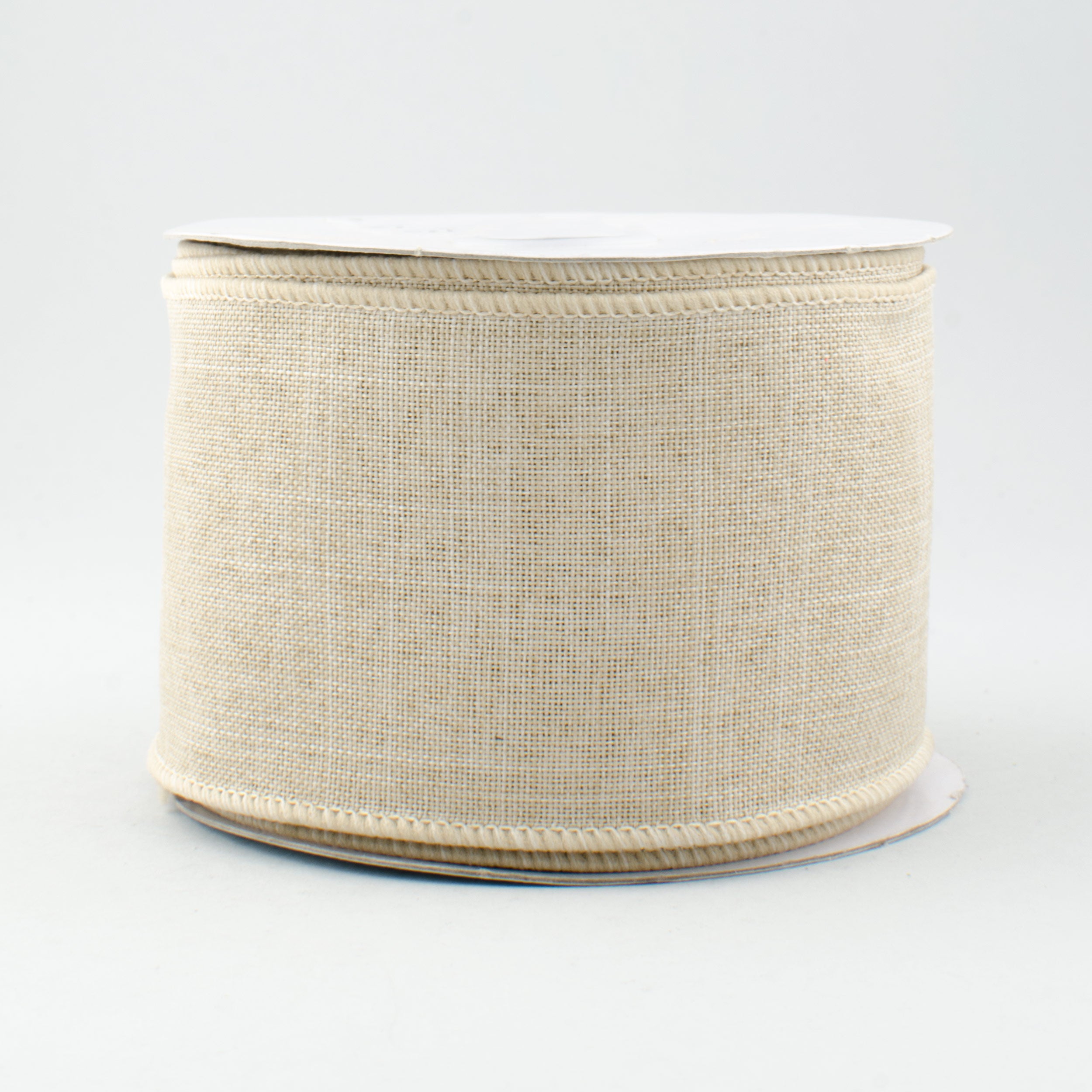 2.5" Royal Canvas Ribbon: Buff (10 Yards)