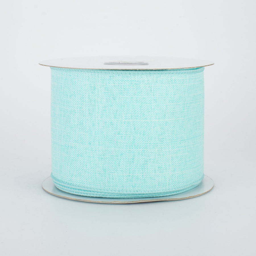 2.5" Royal Canvas Ribbon: Ice Blue (10 Yards)