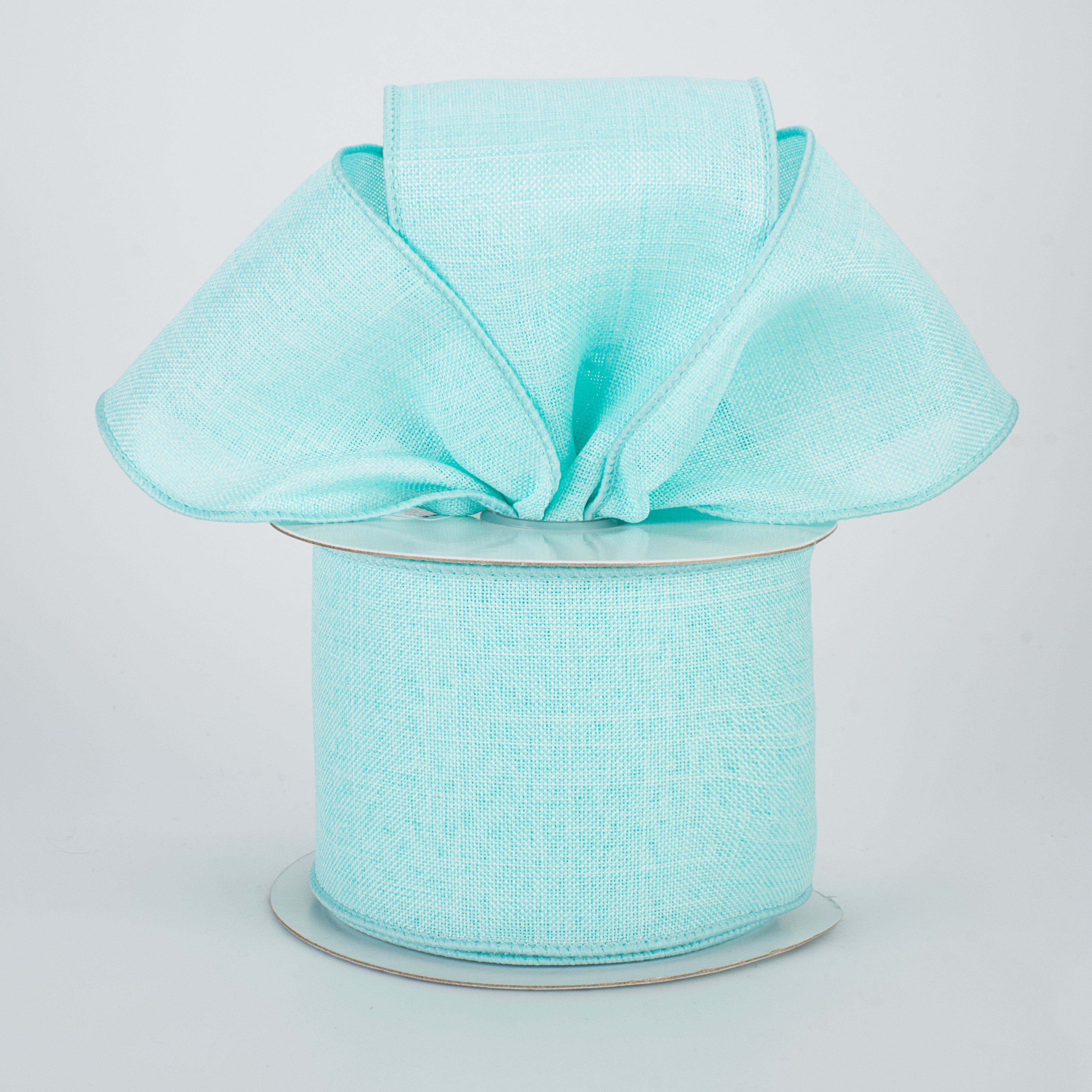 2.5" Royal Canvas Ribbon: Ice Blue (10 Yards) Lifestyle Photo
