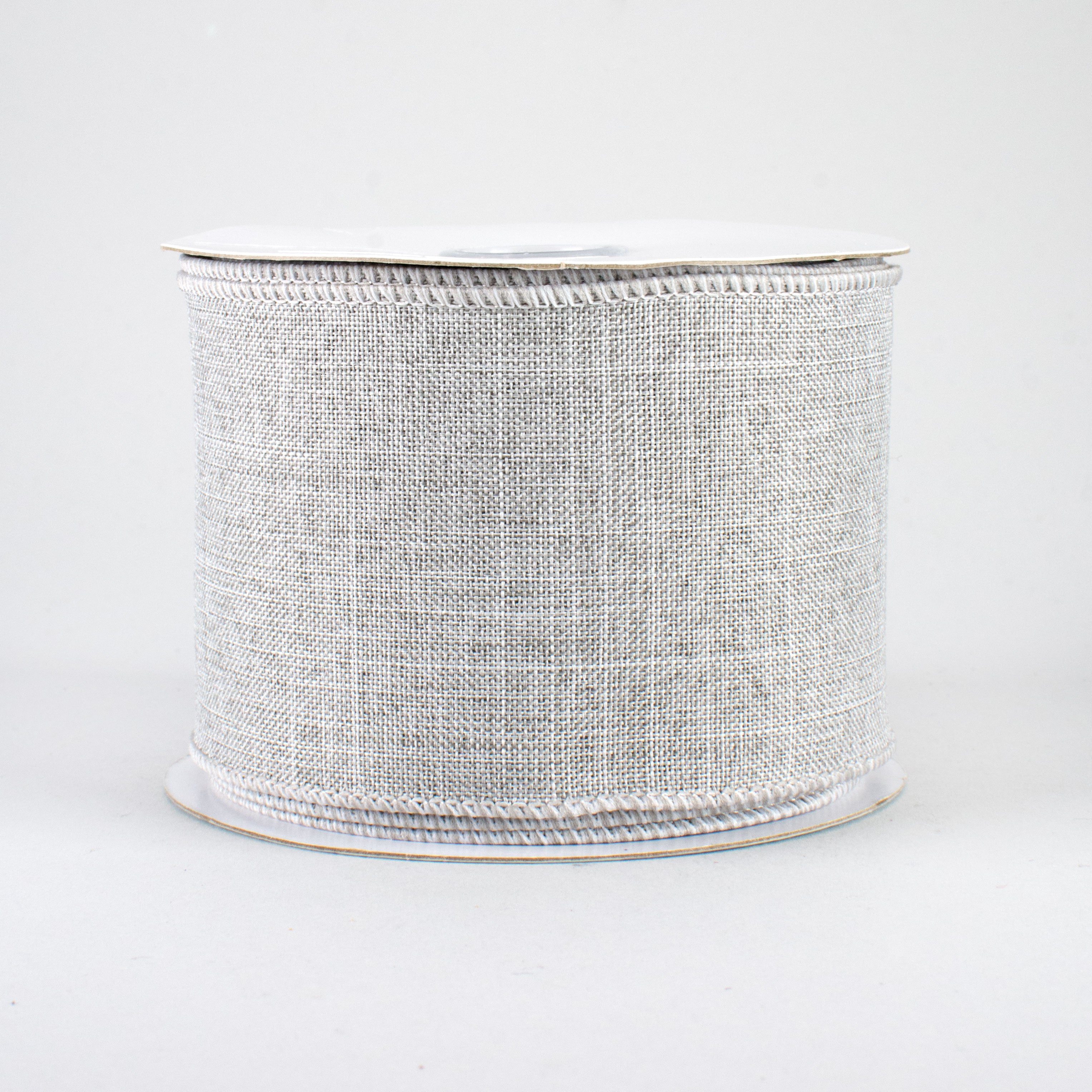 2.5" Royal Canvas Ribbon: Light Grey (10 Yards)