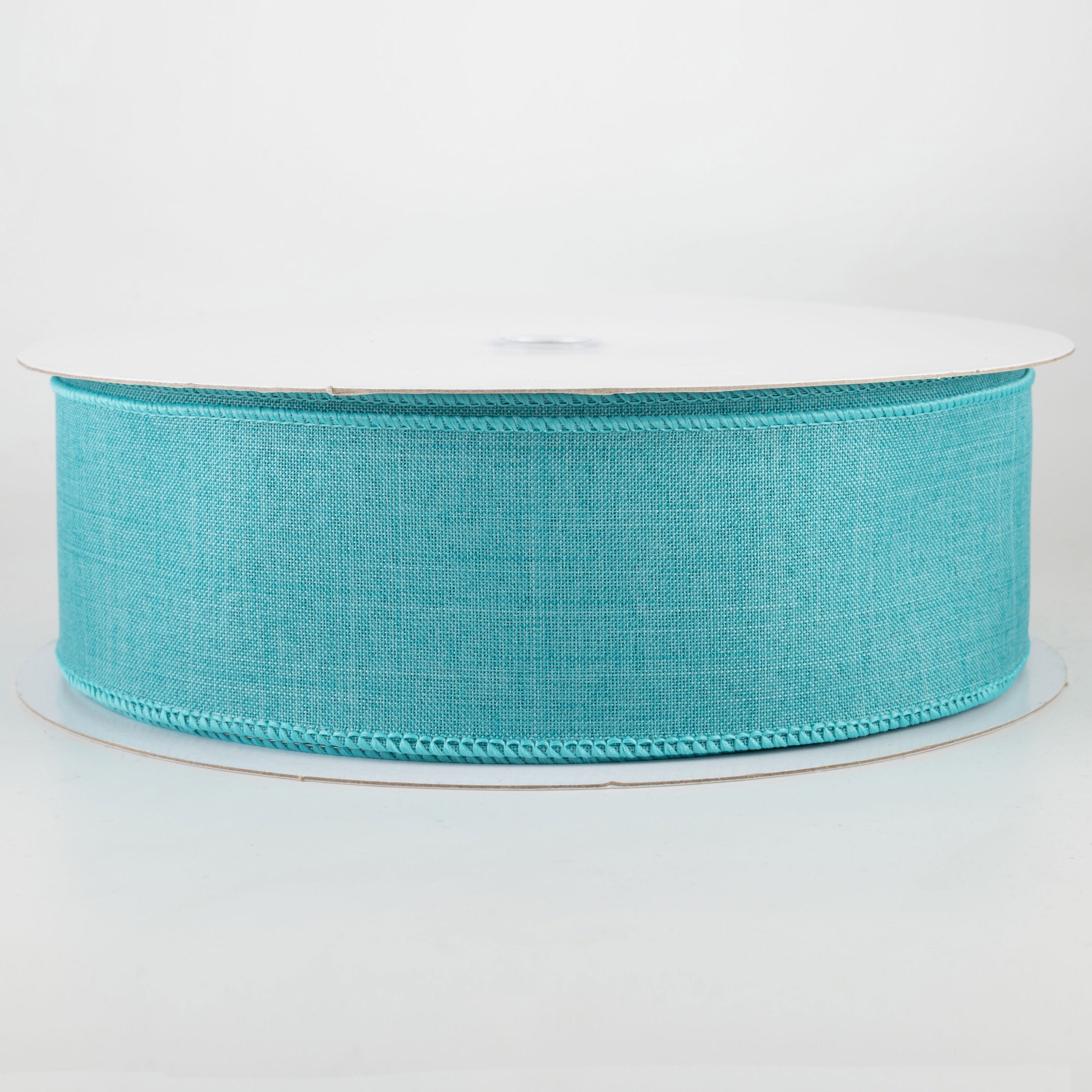 2.5" Royal Canvas Ribbon: Light Teal (50 Yards)