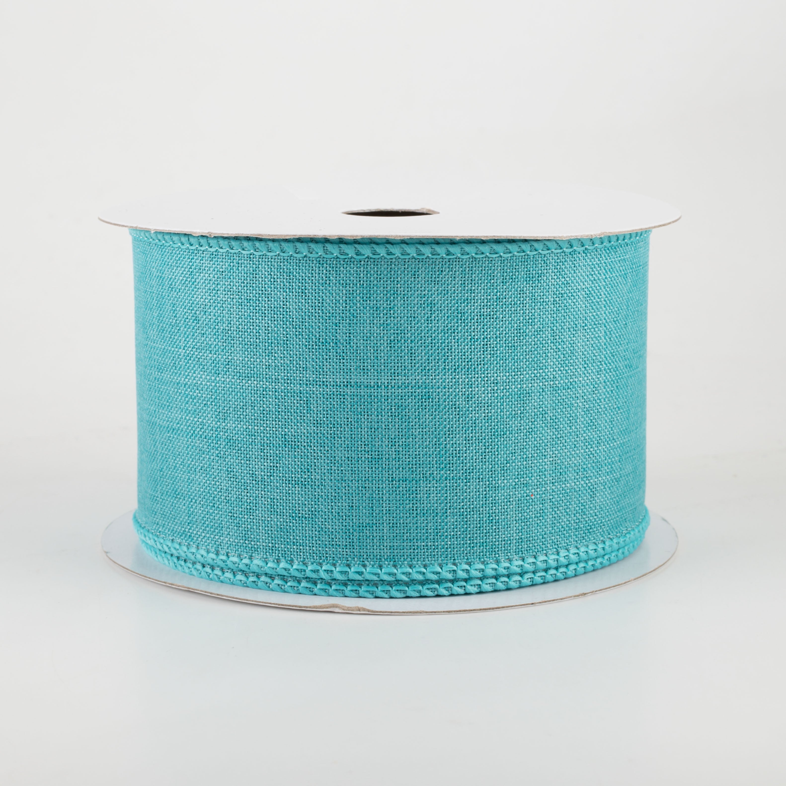 2.5" Royal Canvas Ribbon: Light Teal (10 Yards)