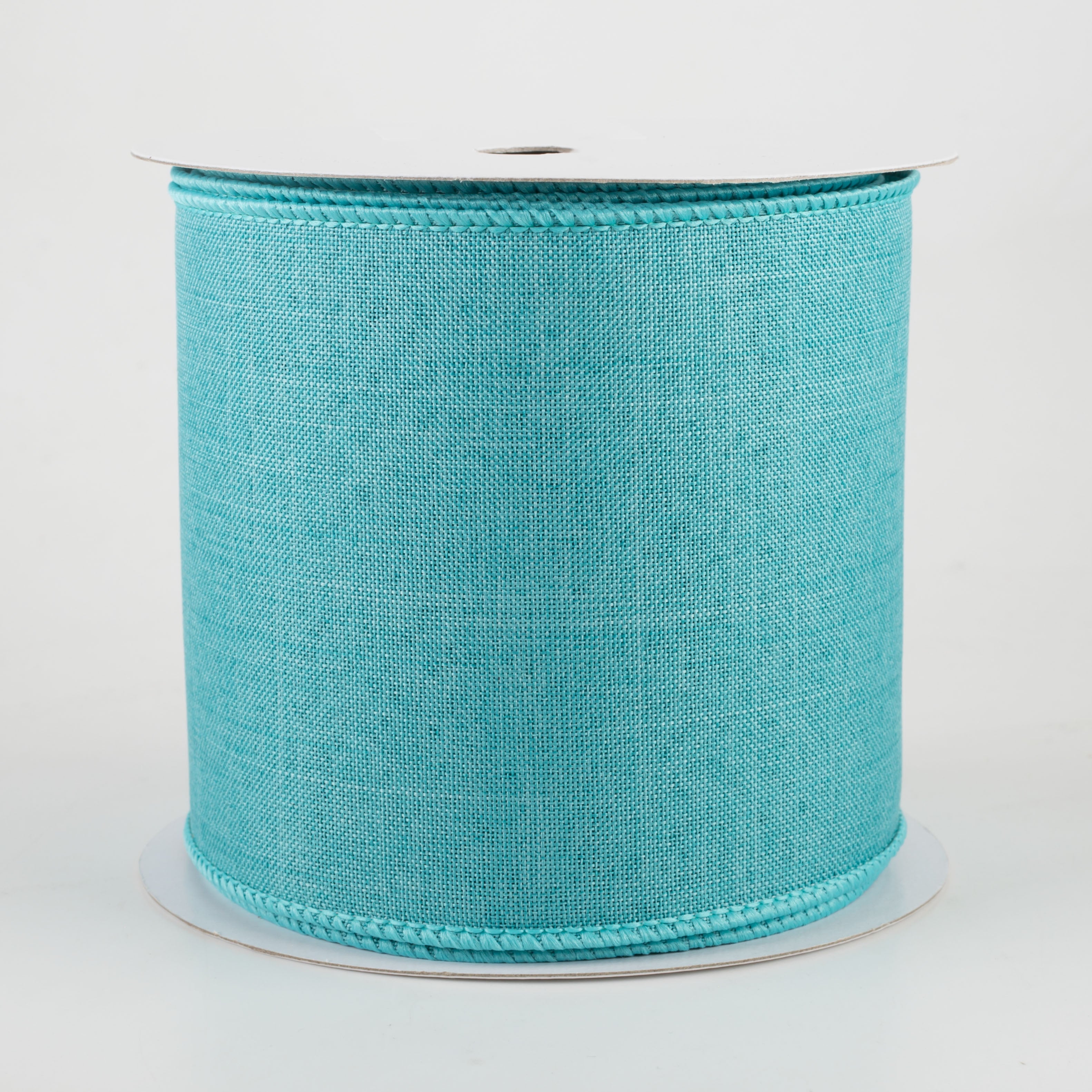 4" Royal Canvas Ribbon: Light Teal (10 Yards)