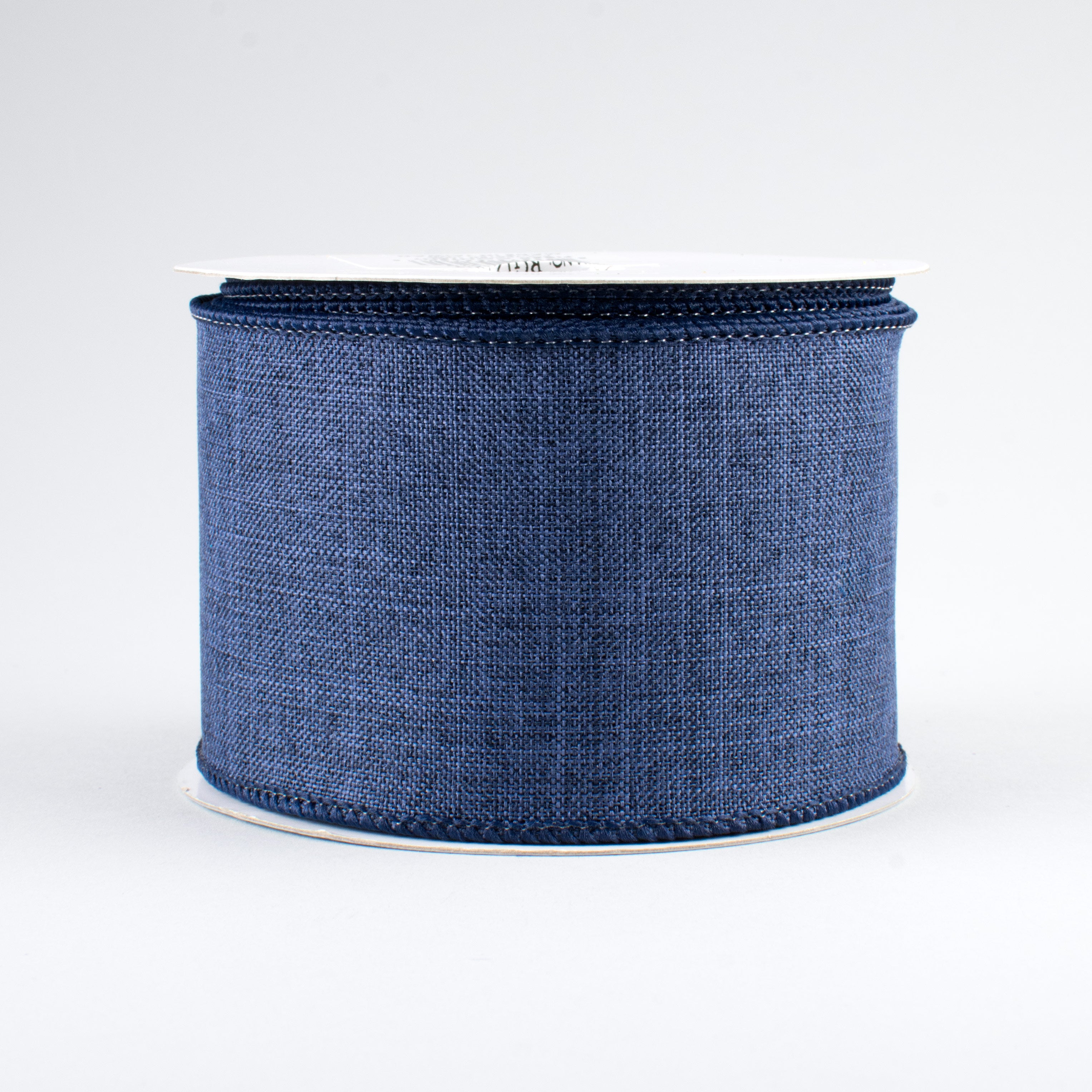 2.5" Royal Canvas Ribbon: Navy Blue (10 Yards)
