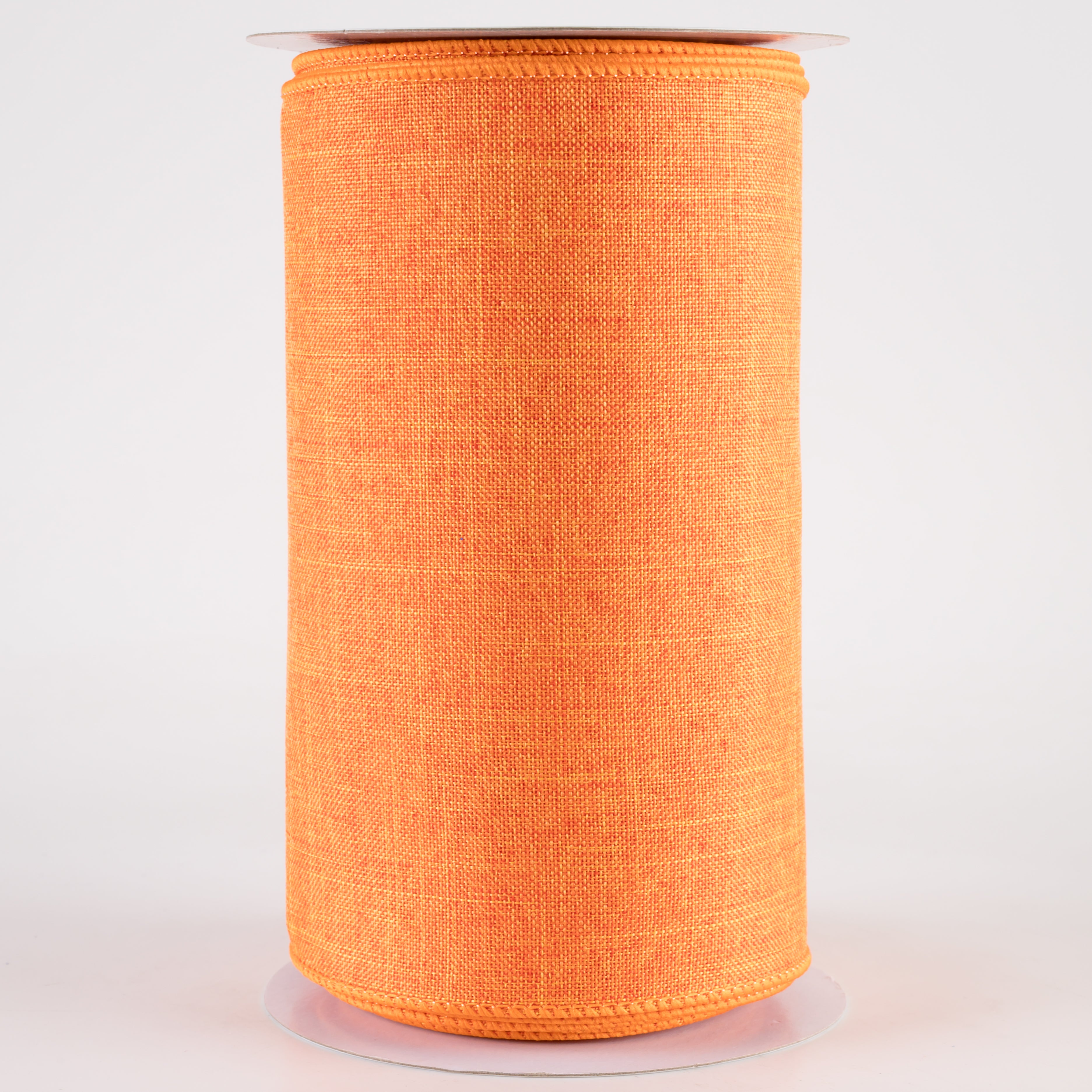6" Royal Canvas Ribbon: Orange (10 Yards)