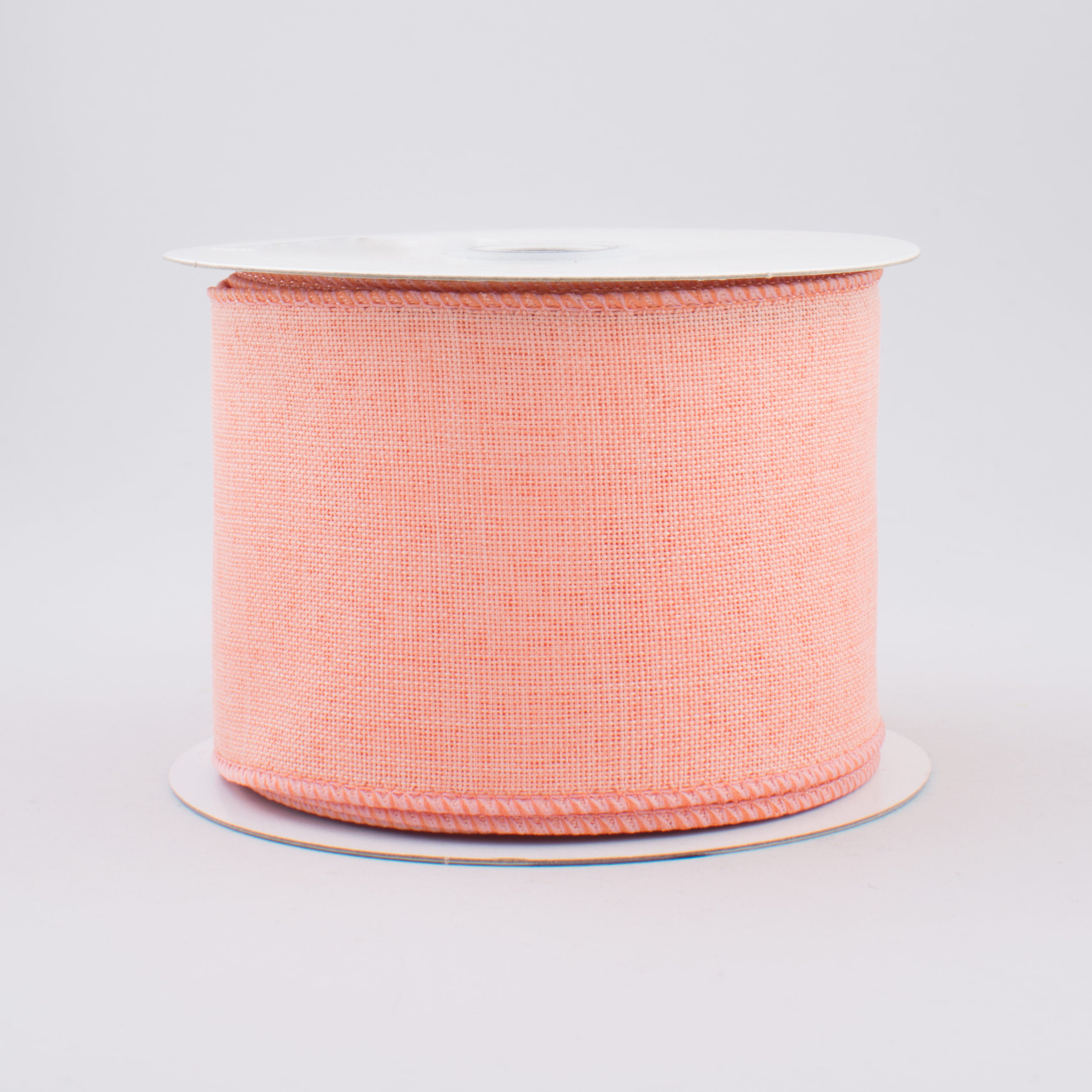 2.5" Royal Canvas Ribbon: Peach (10 Yards)