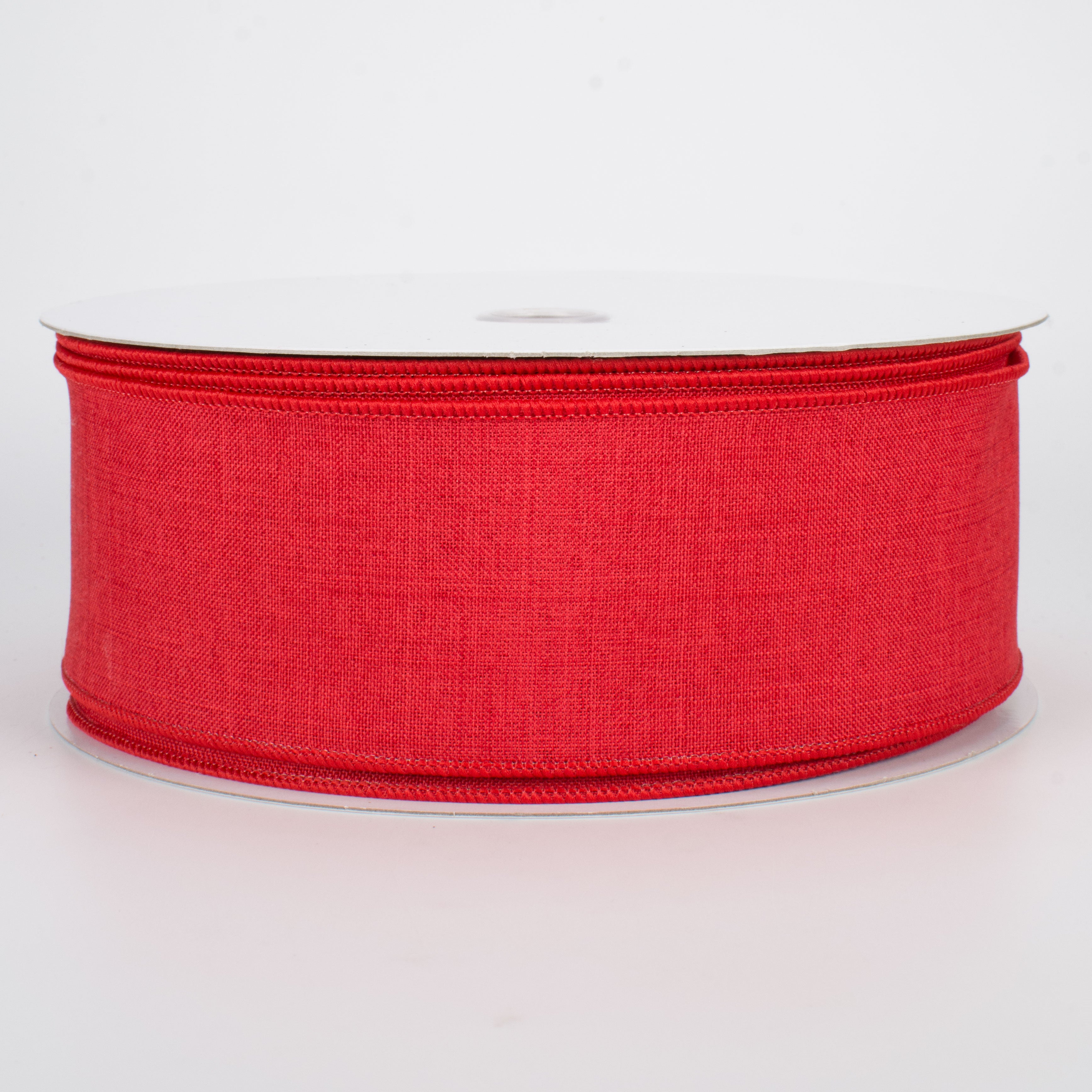 2.5" Royal Canvas Ribbon: Red (50 Yards)