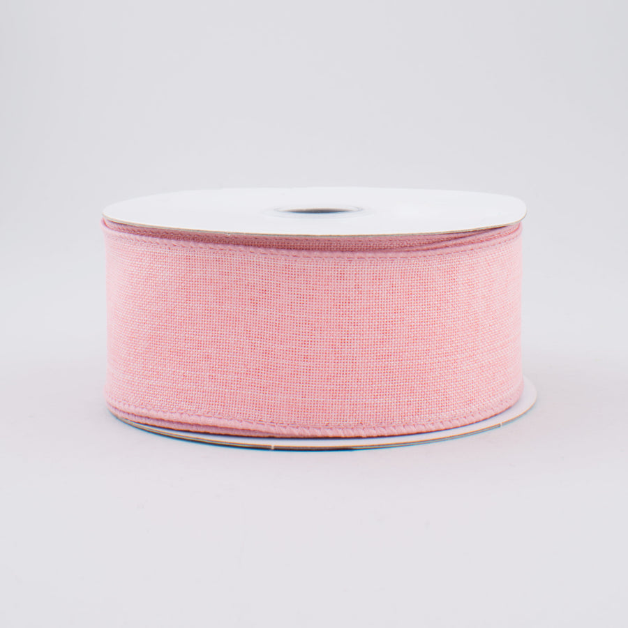 1.5" Royal Canvas Ribbon: Rose Pink (10 Yards)