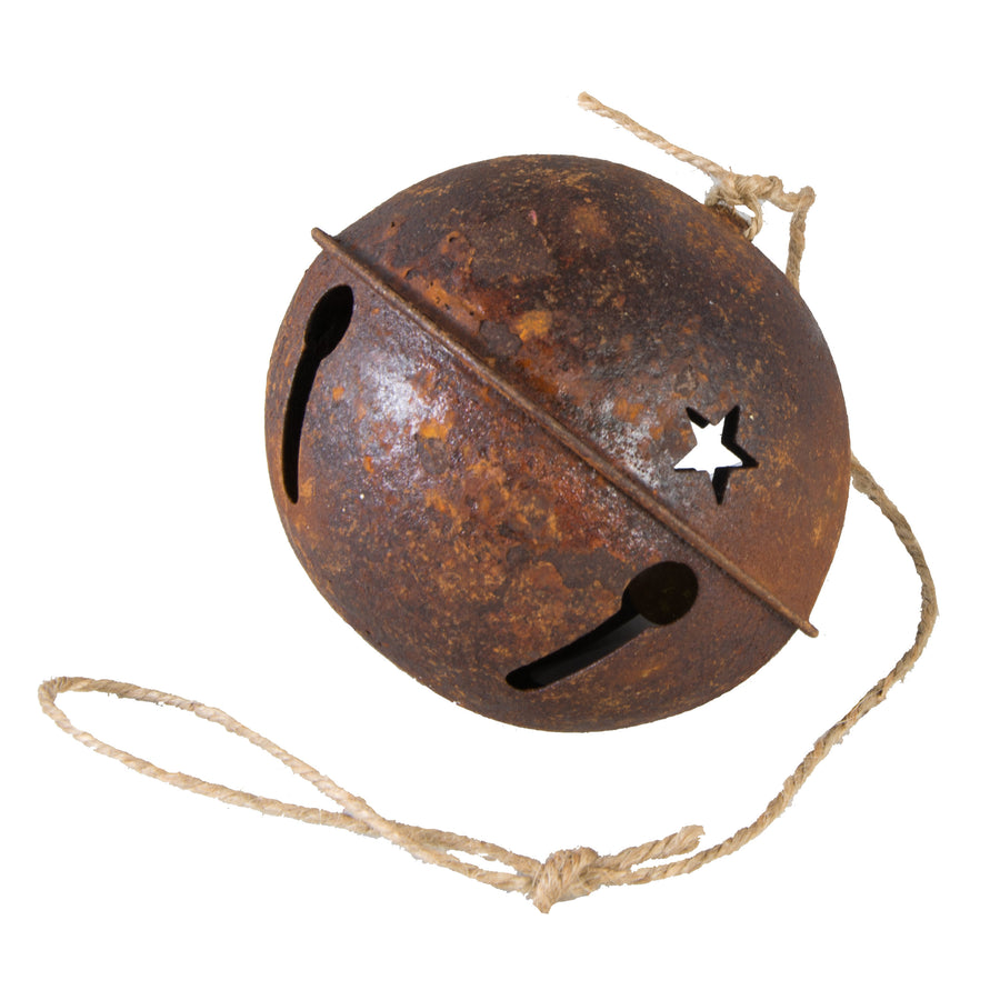 4" Rust Metal Jingle Bell Item Number: XC4167