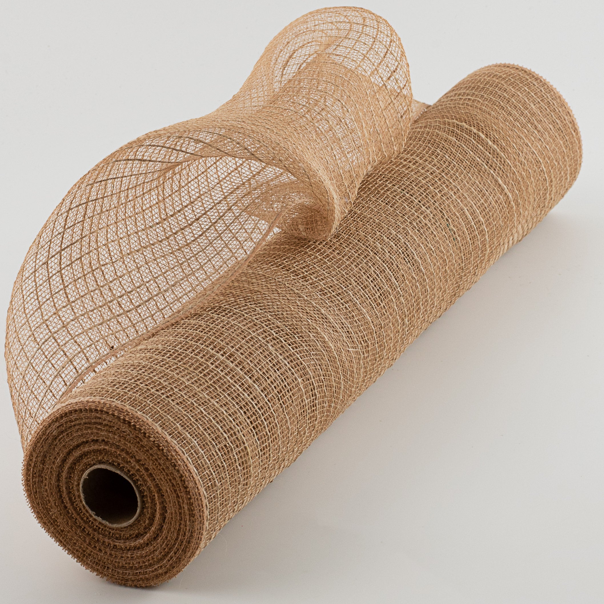21" Poly Jute Deco Mesh: Natural (10 Yards)