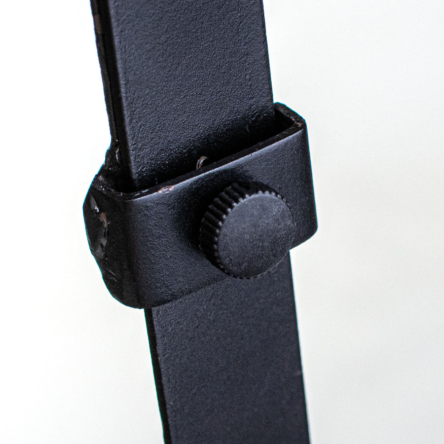 30" Adjustable Over the Door Wreath Hanger with Candle Holder