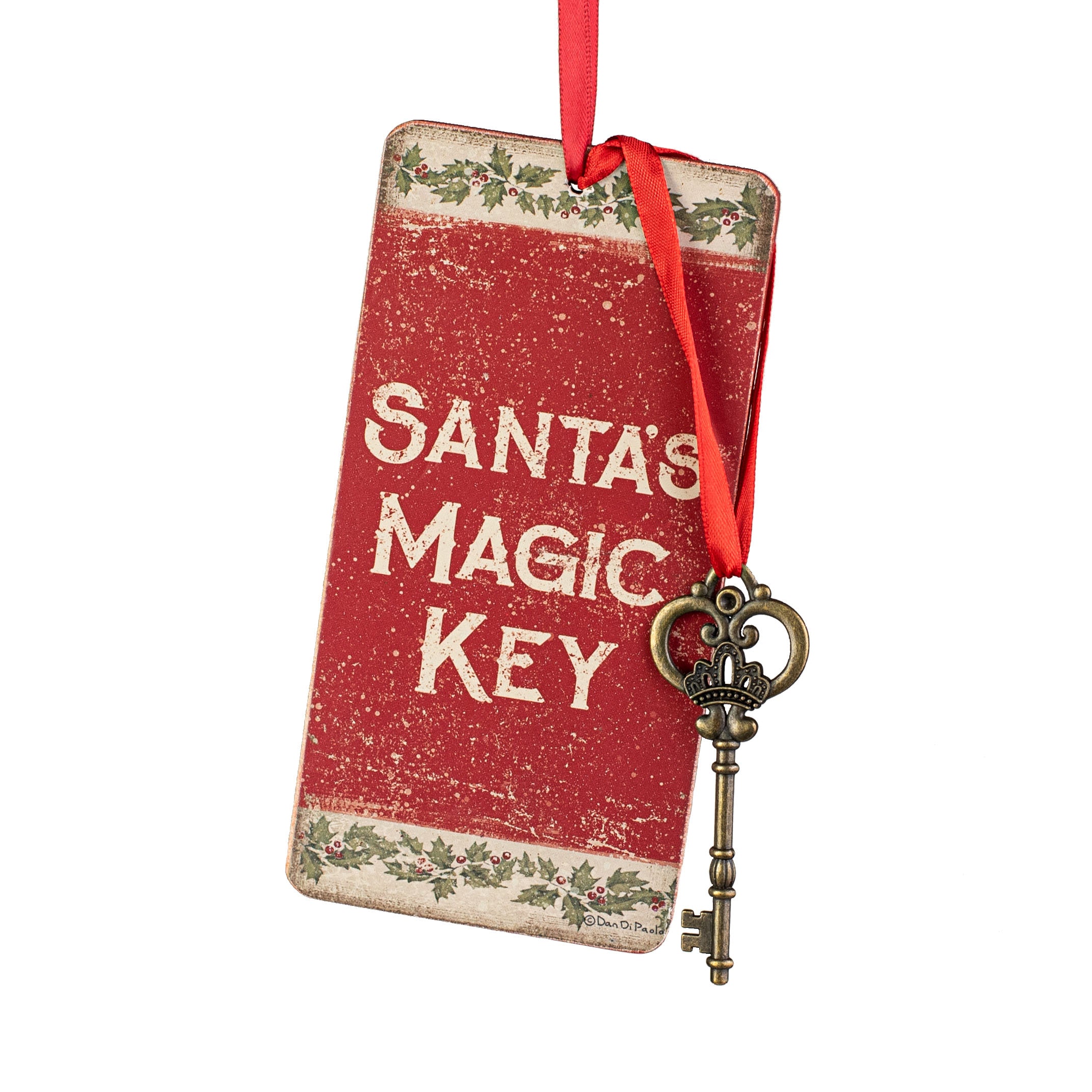 6" Santa Magic Key Ornament Item Number: 100837