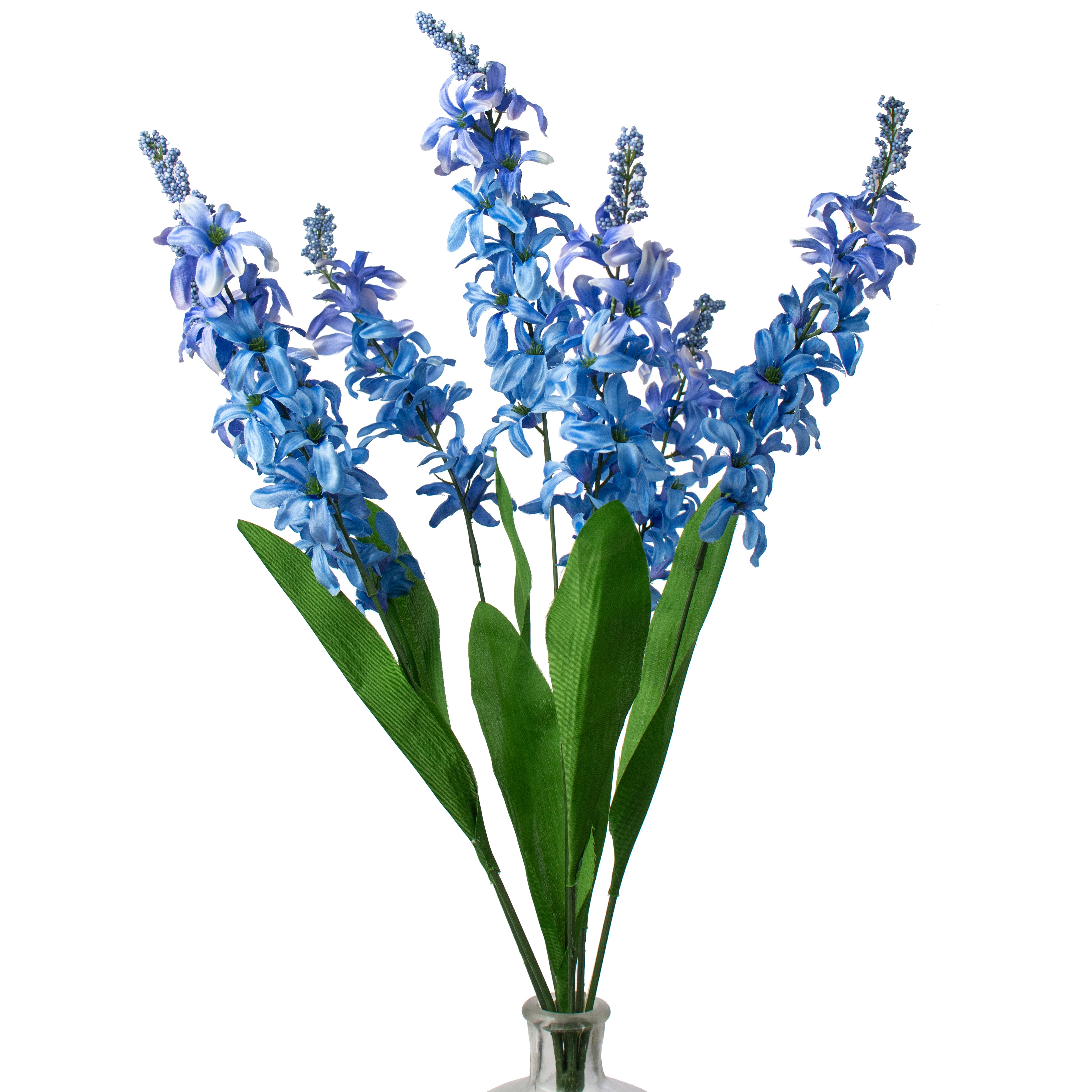 24" Satin Hyacinth Bush: Blue Item Number: 84222-BL