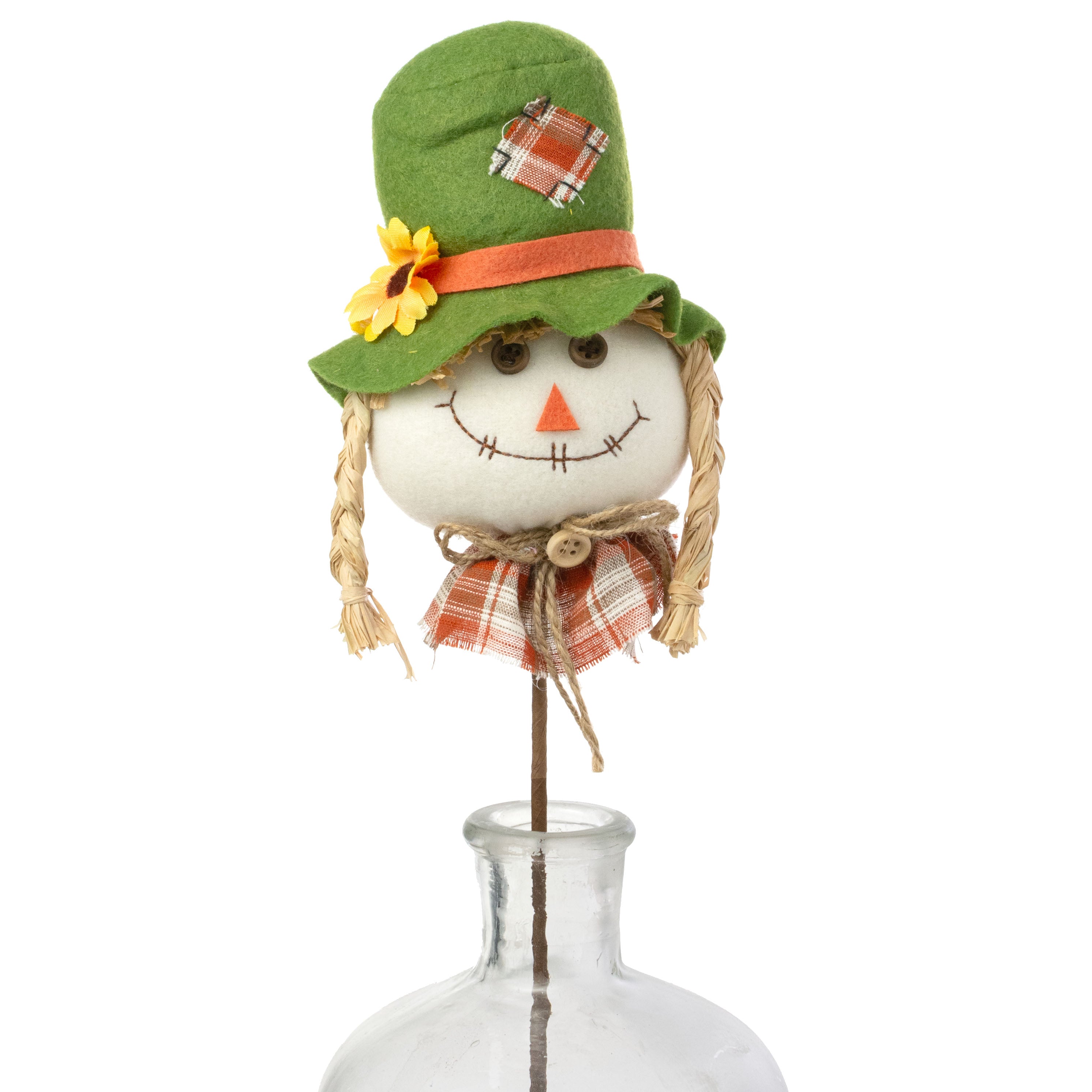 15" Scarecrow Pick: Braids Item Number: HA9051