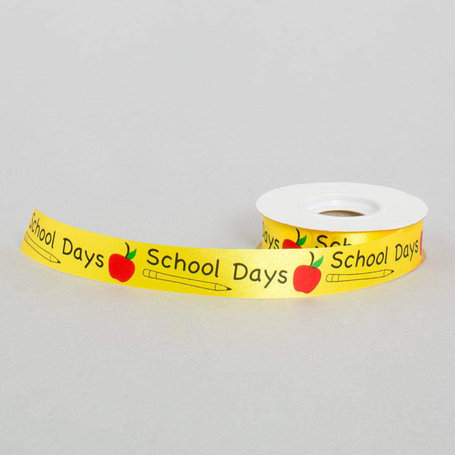 7/8" School Days Ribbon (25 Yards) detail photo 3