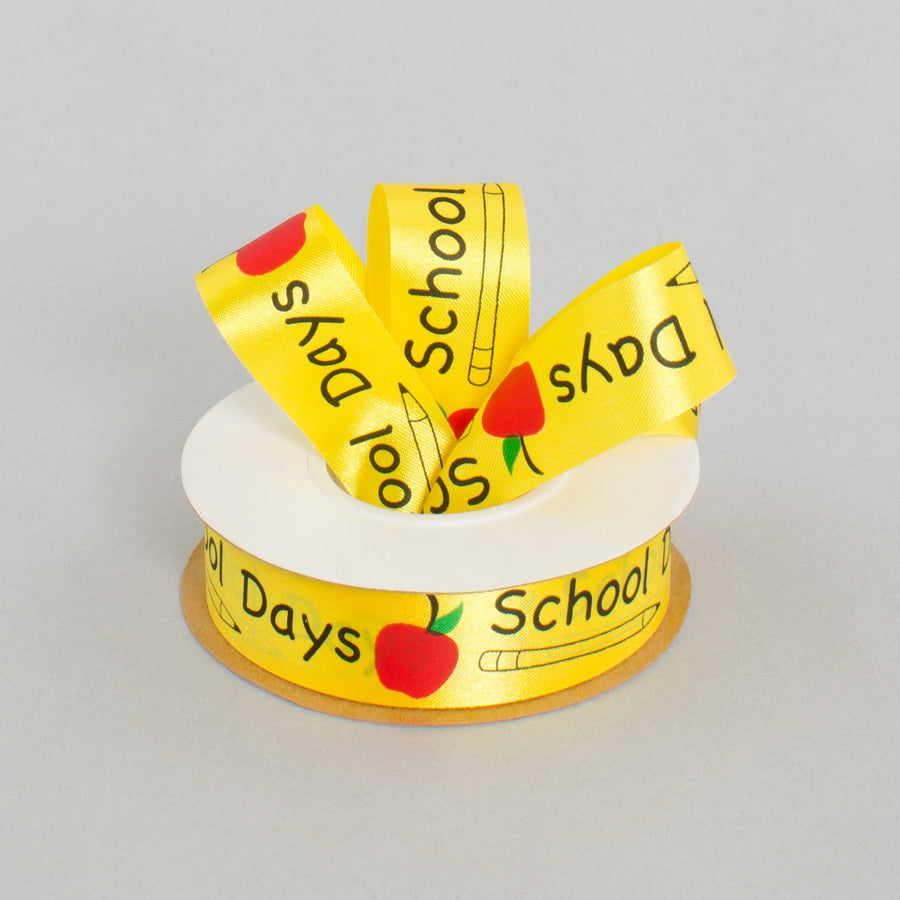 7/8" School Days Ribbon (25 Yards) Lifestyle Photo