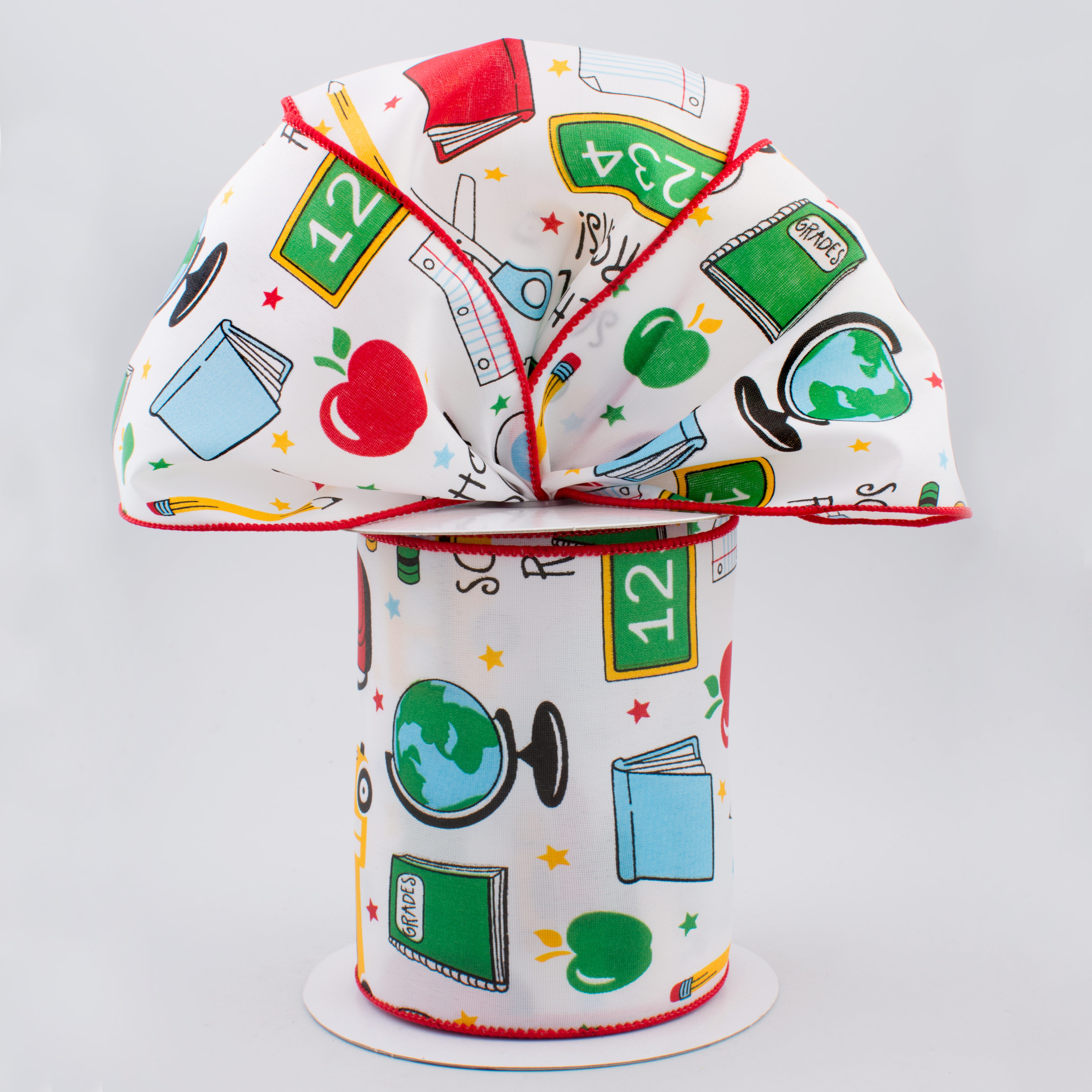 4" School Rocks Ribbon (10 Yards) Lifestyle Photo