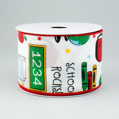 2.5" School Rocks Ribbon (10 Yards)