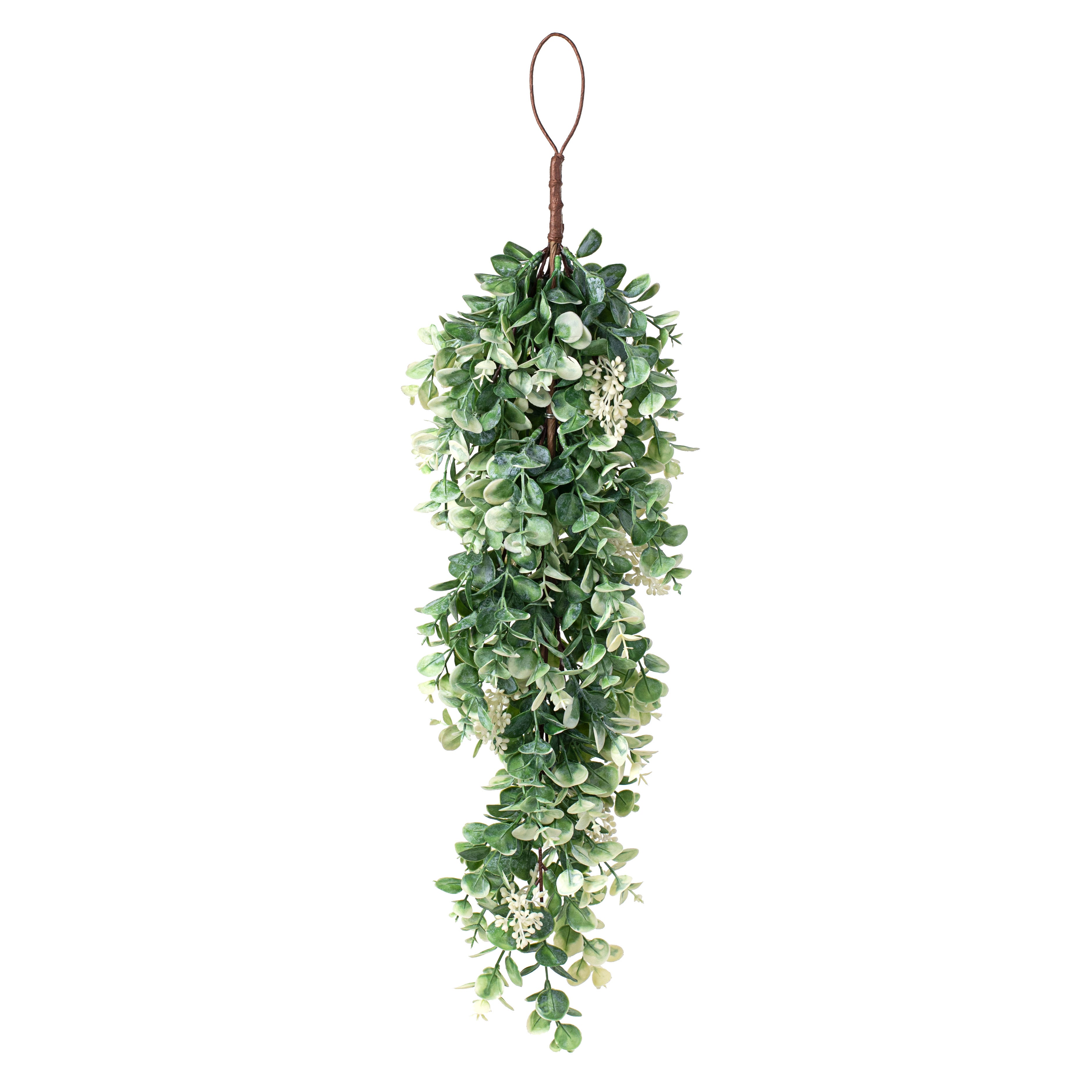 29" Seeded Baby Eucalyptus Teardrop Item Number: 27505