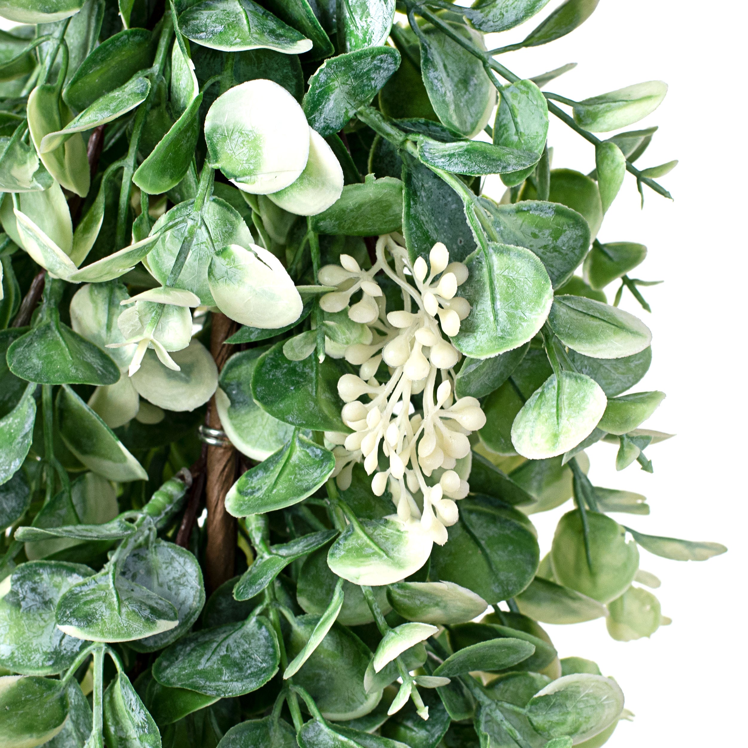 29" Seeded Baby Eucalyptus Teardrop detail photo 3