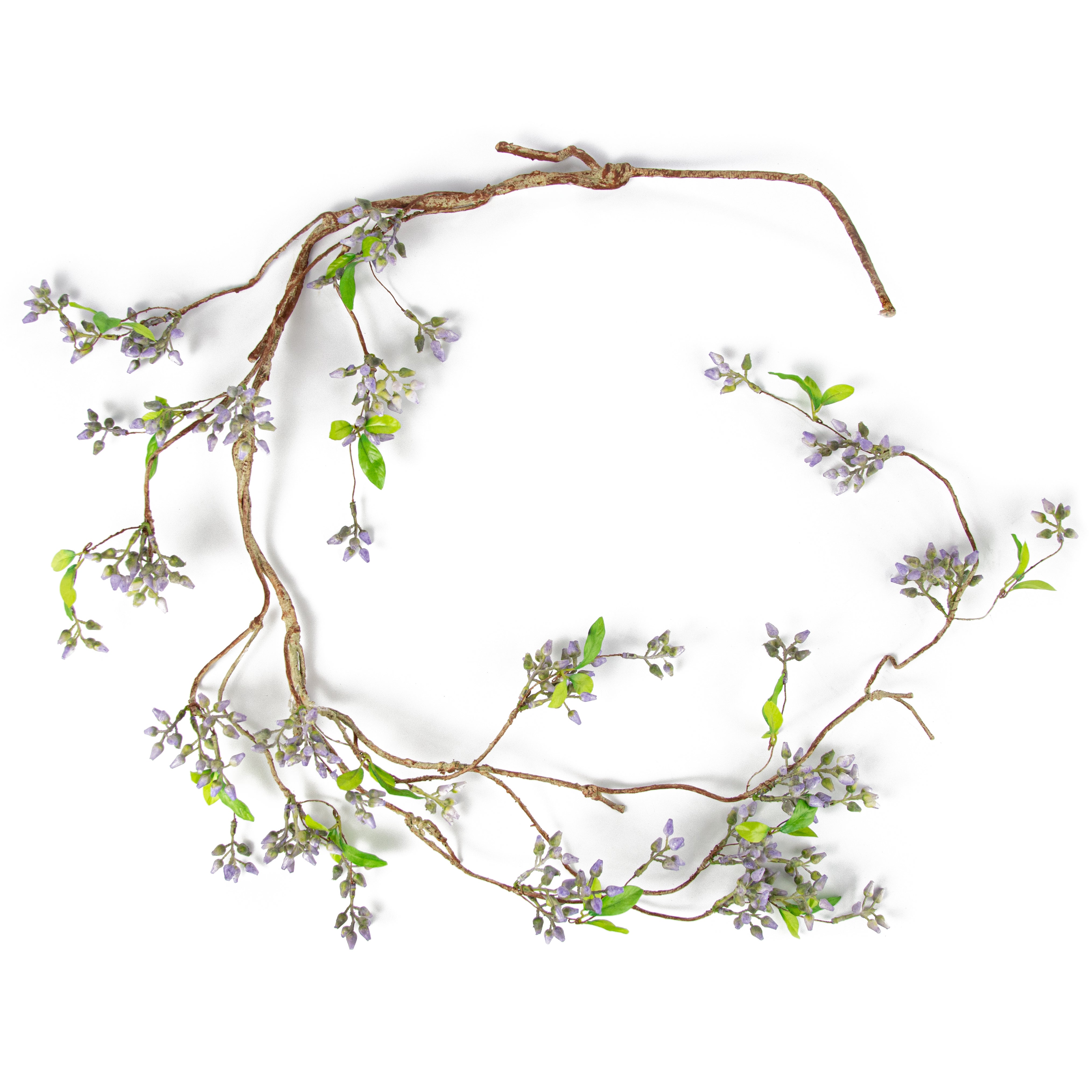 62" Seeded Berry Vine Garland: Purple Item Number: 2140107PP