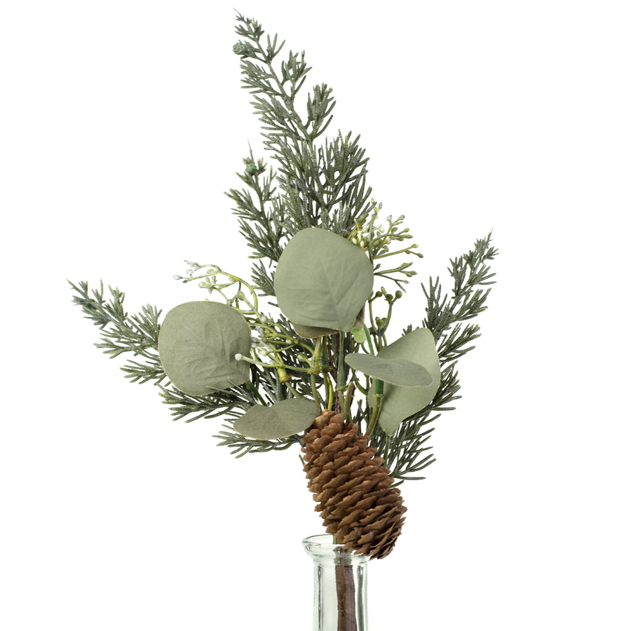 16" Seeded Eucalyptus Mix Pine Pick Item Number: 84824SP16