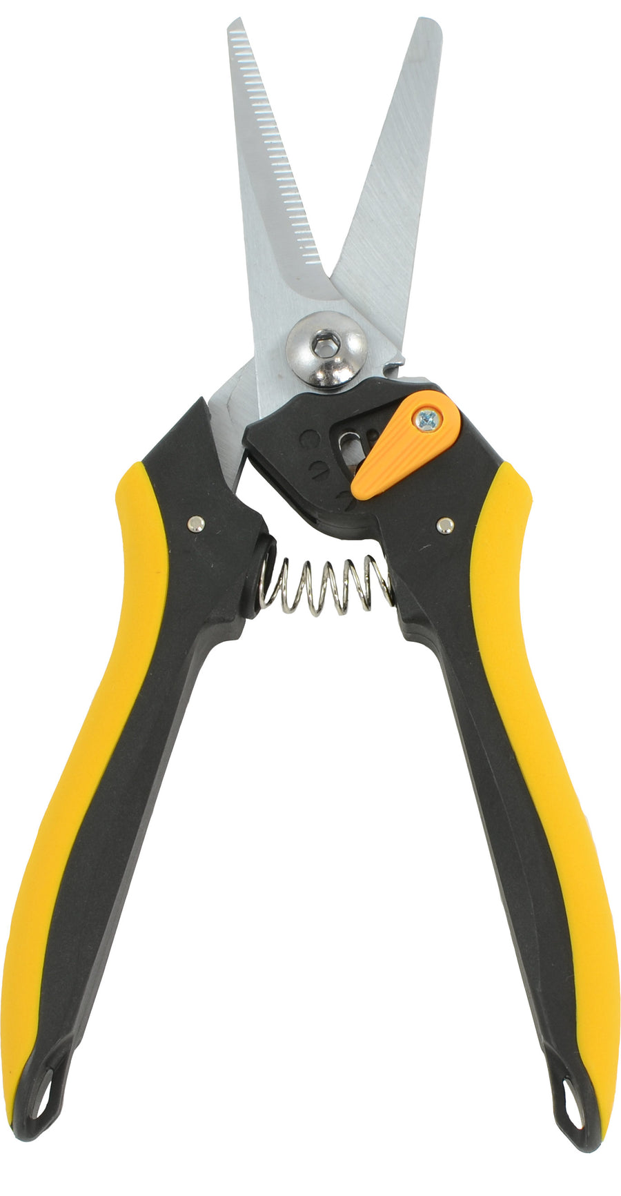 8.25" Serrated Metal Pruning Shears Floral Cutter Item Number: MT1045