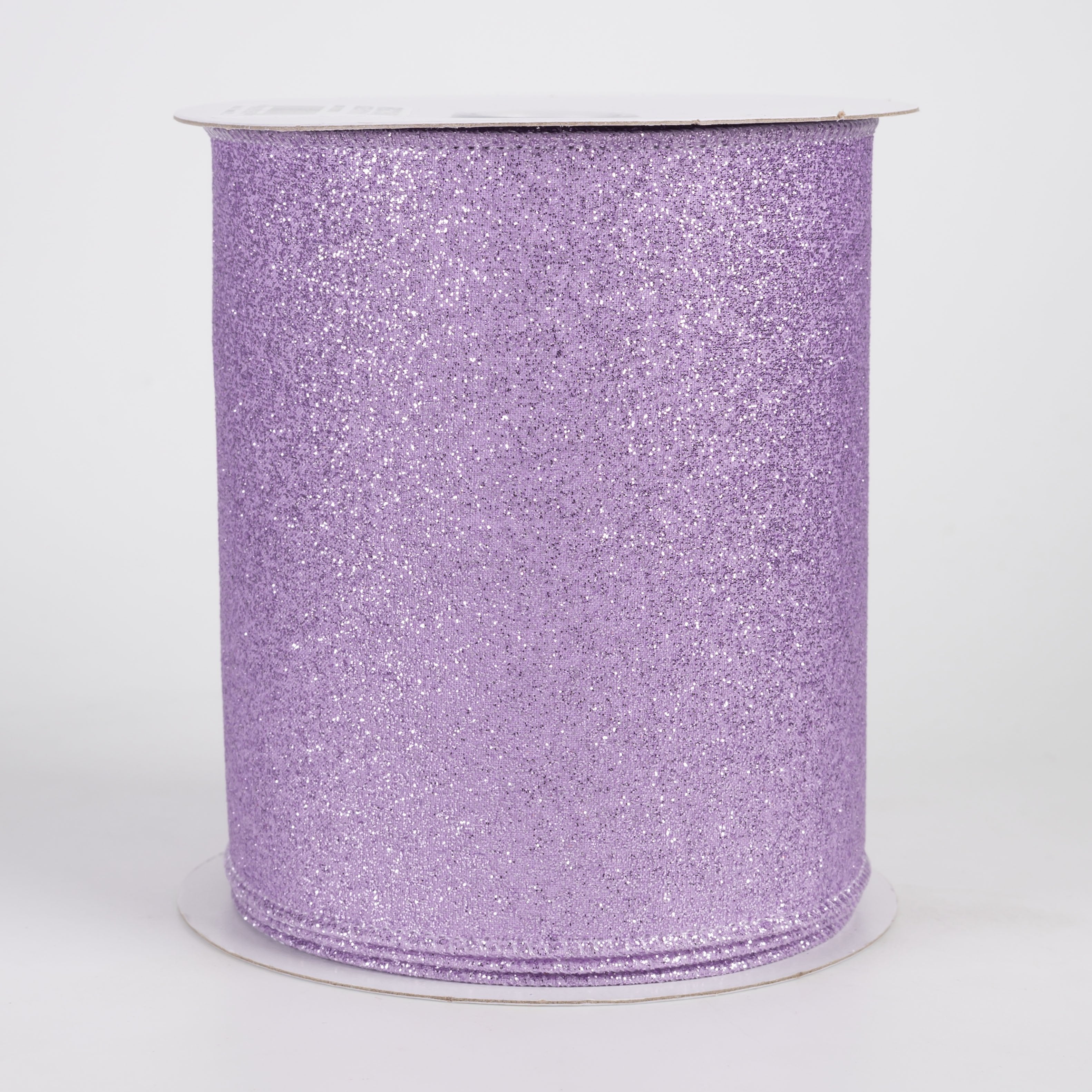 4" Shimmer Glitter Ribbon: Lavender (10 Yards) Item Number: RGC159813