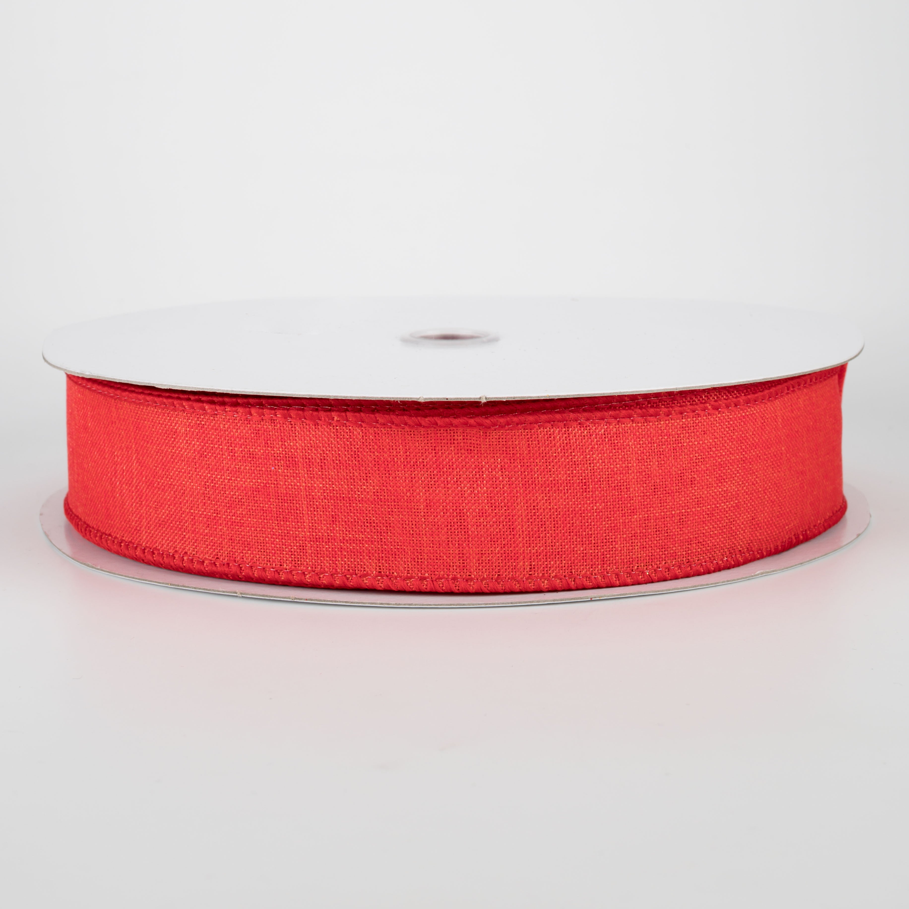 1.5" Shiny Canvas Ribbon: Red (50 Yards)