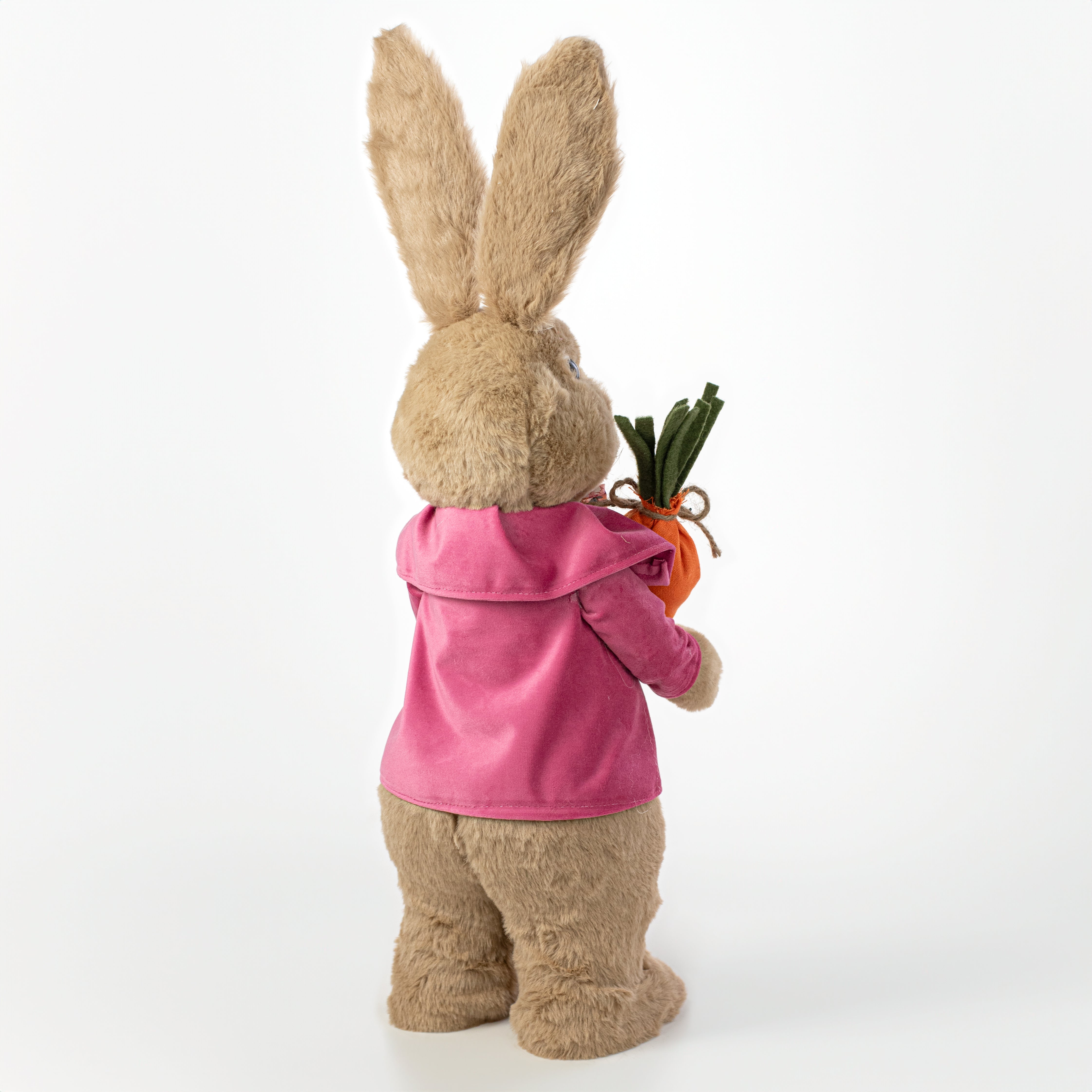 23" Sisal & Fur Floral Print Boy Bunny detail photo 5