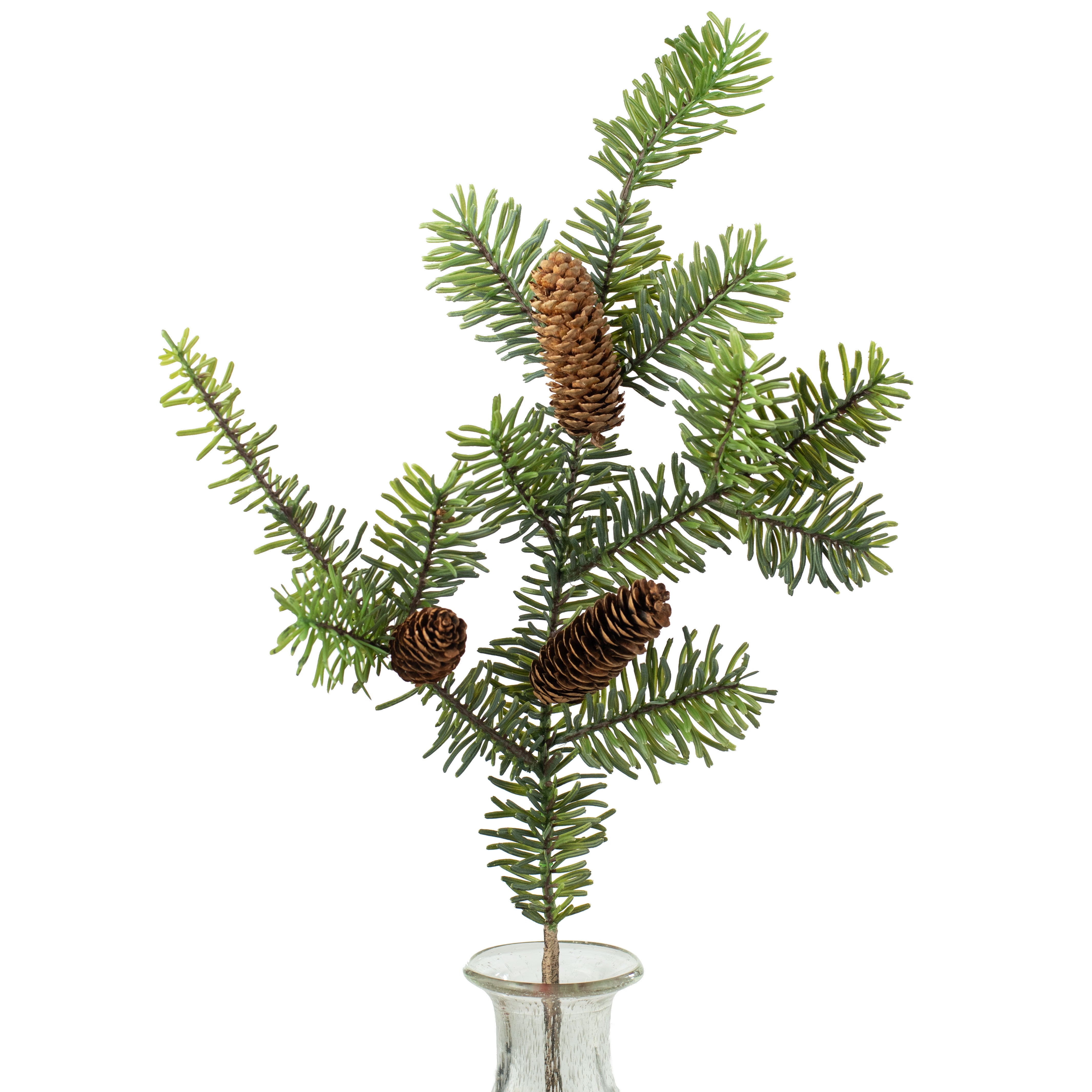 30" Sitka Spruce Pinecones Spray Item Number: 2830287GR