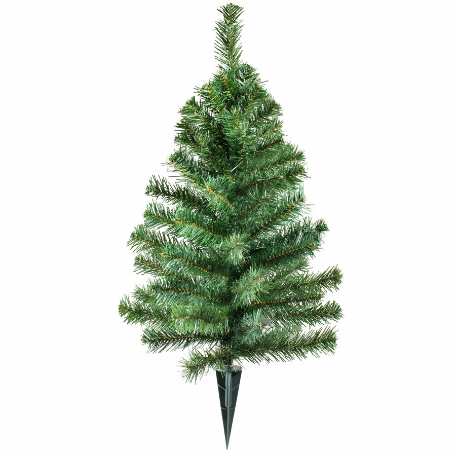 24" Small Cemetery Pine Tree With Stake Item Number: XT4665